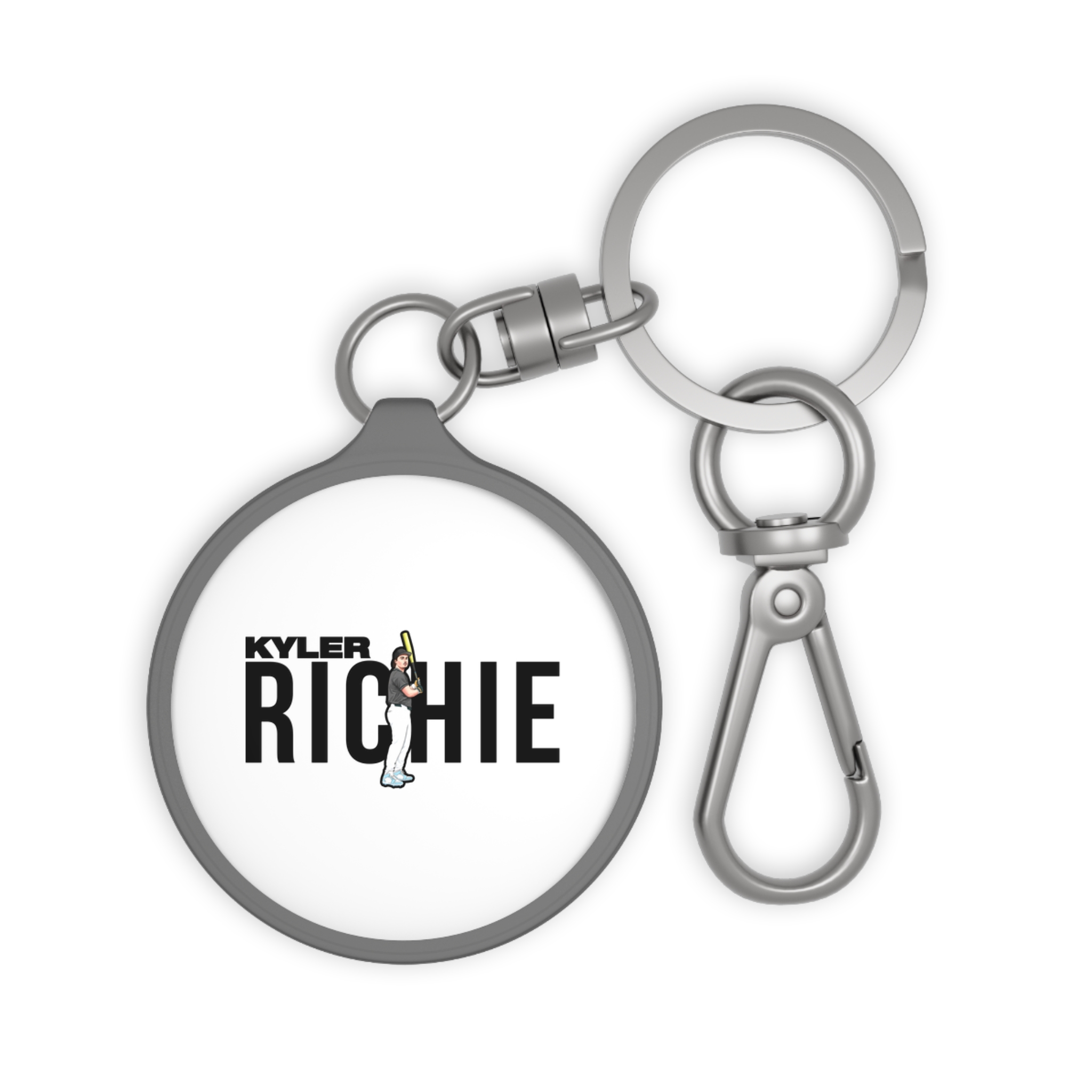 Keychain — character_player_name in Grey