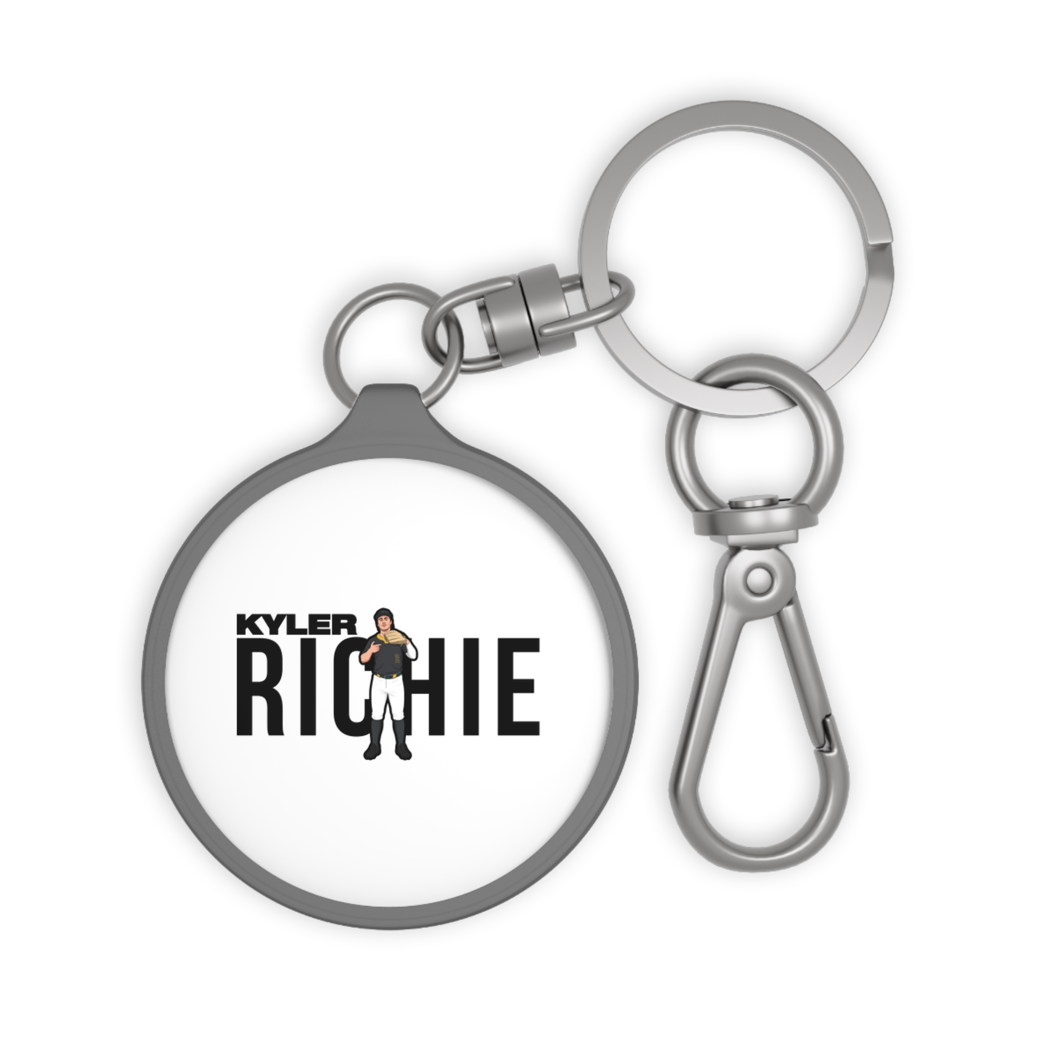 Keychain — character_player_name in Grey