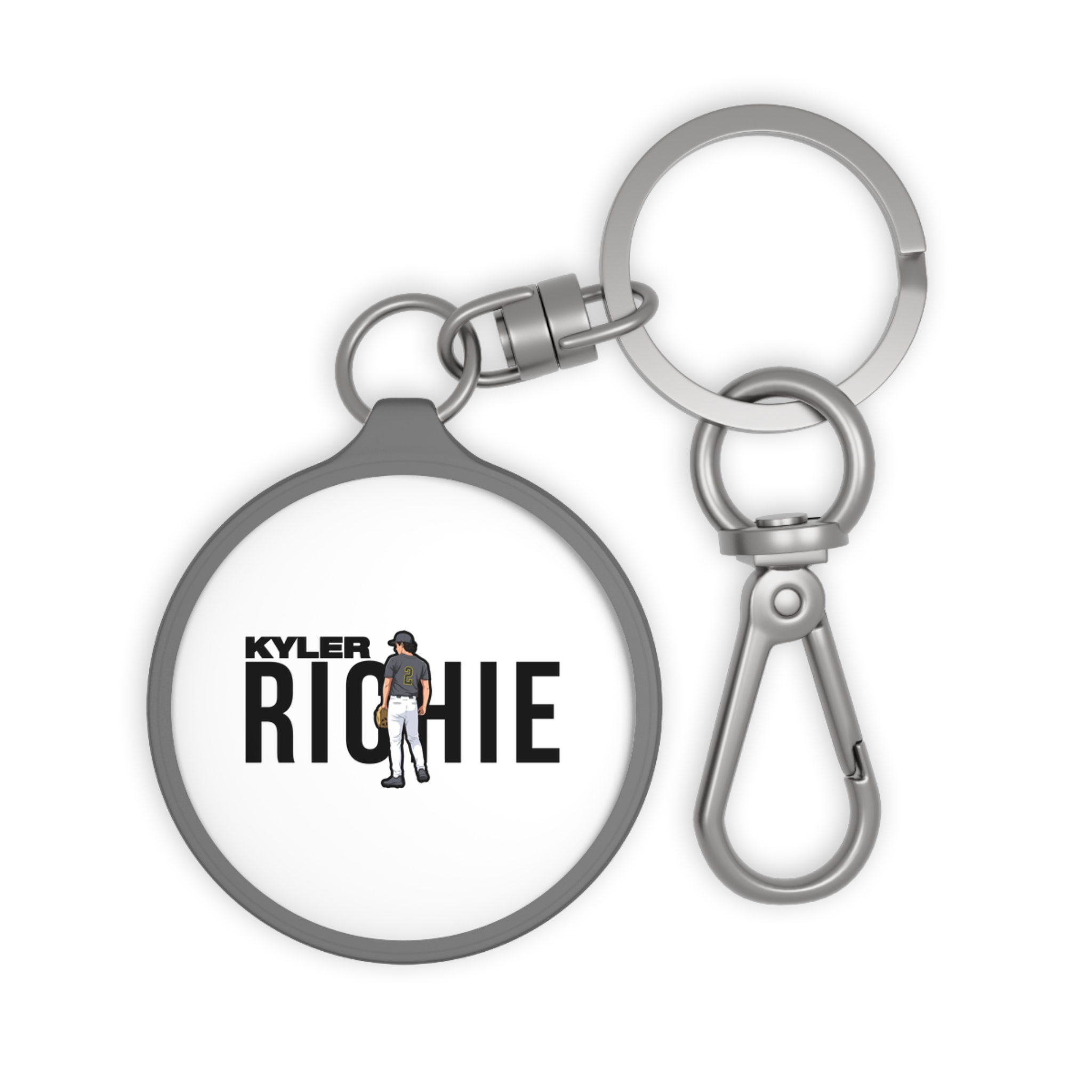 Keychain — character_player_name in Grey