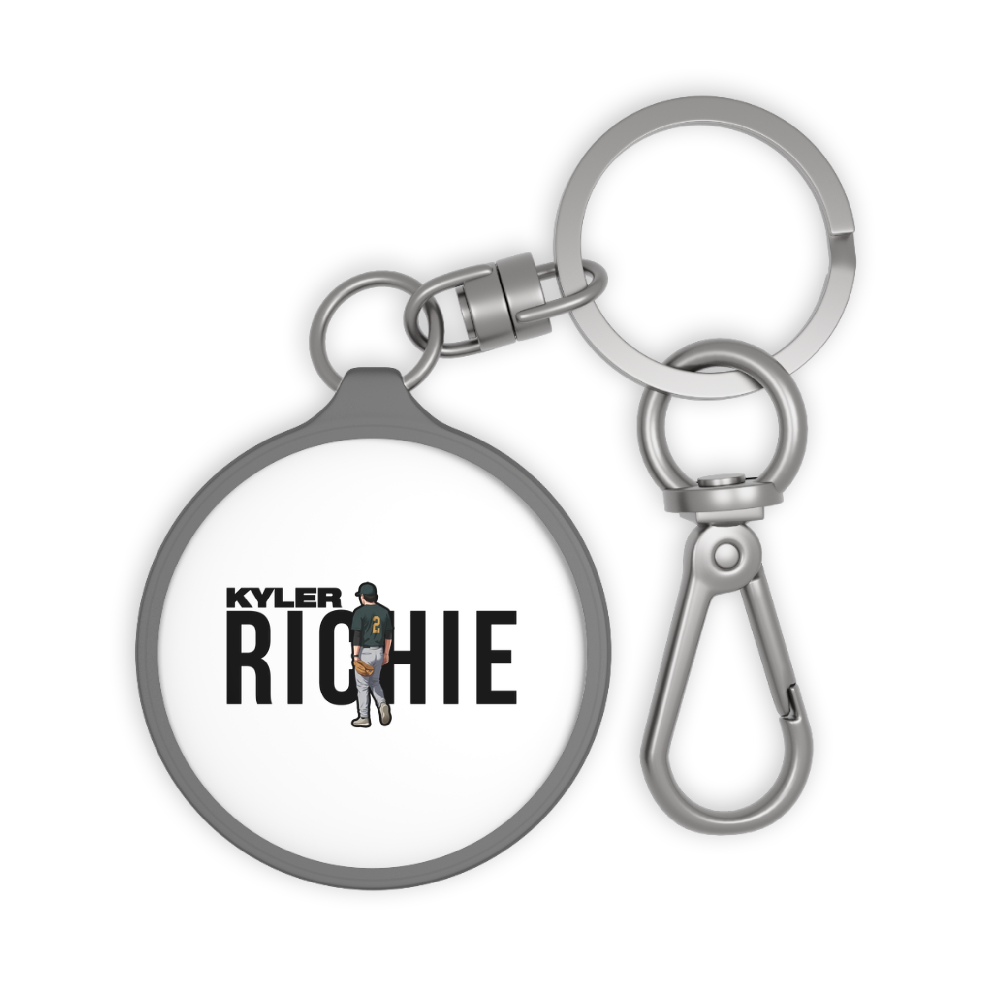 Keychain — character_player_name in Grey