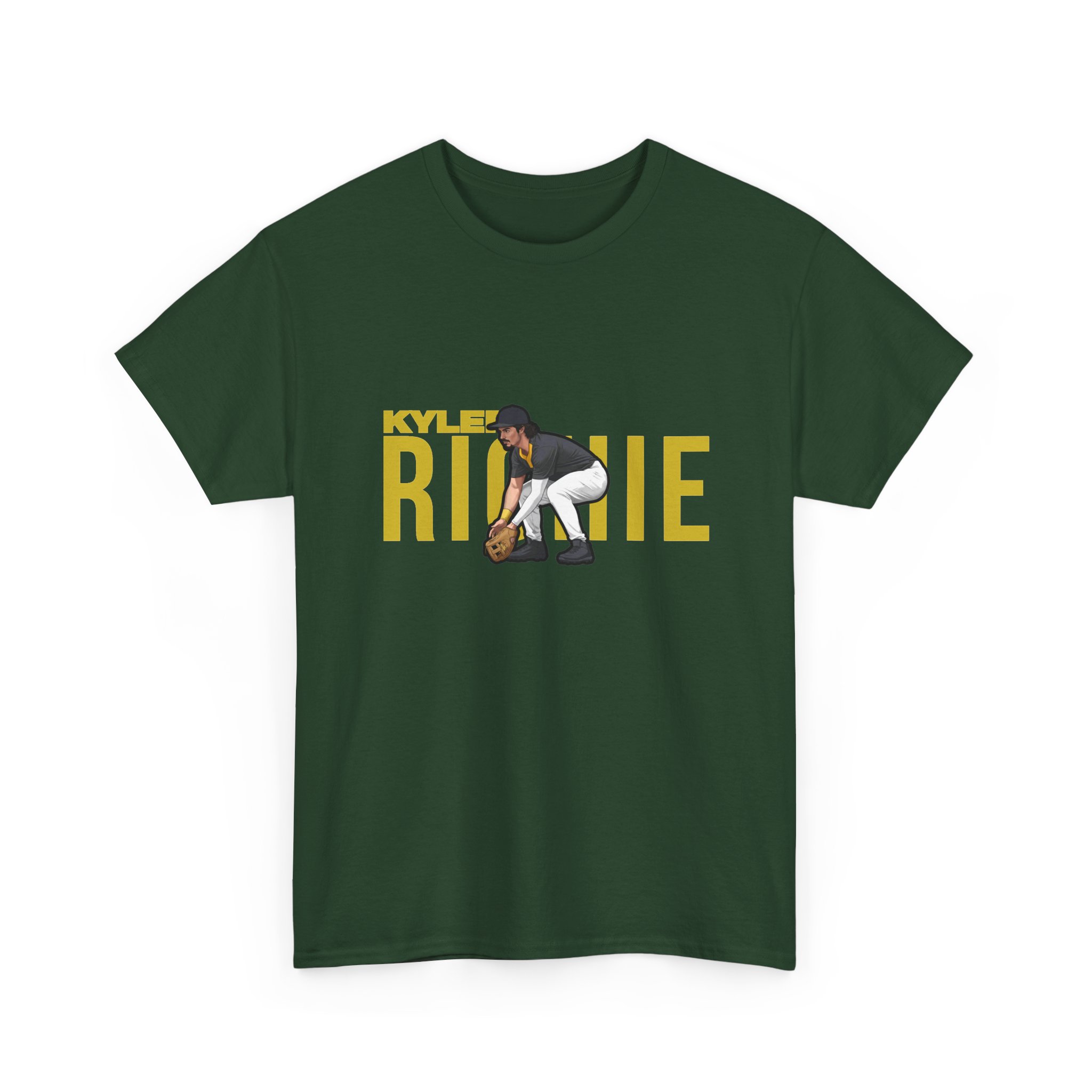 Tee — character_player_name in Green