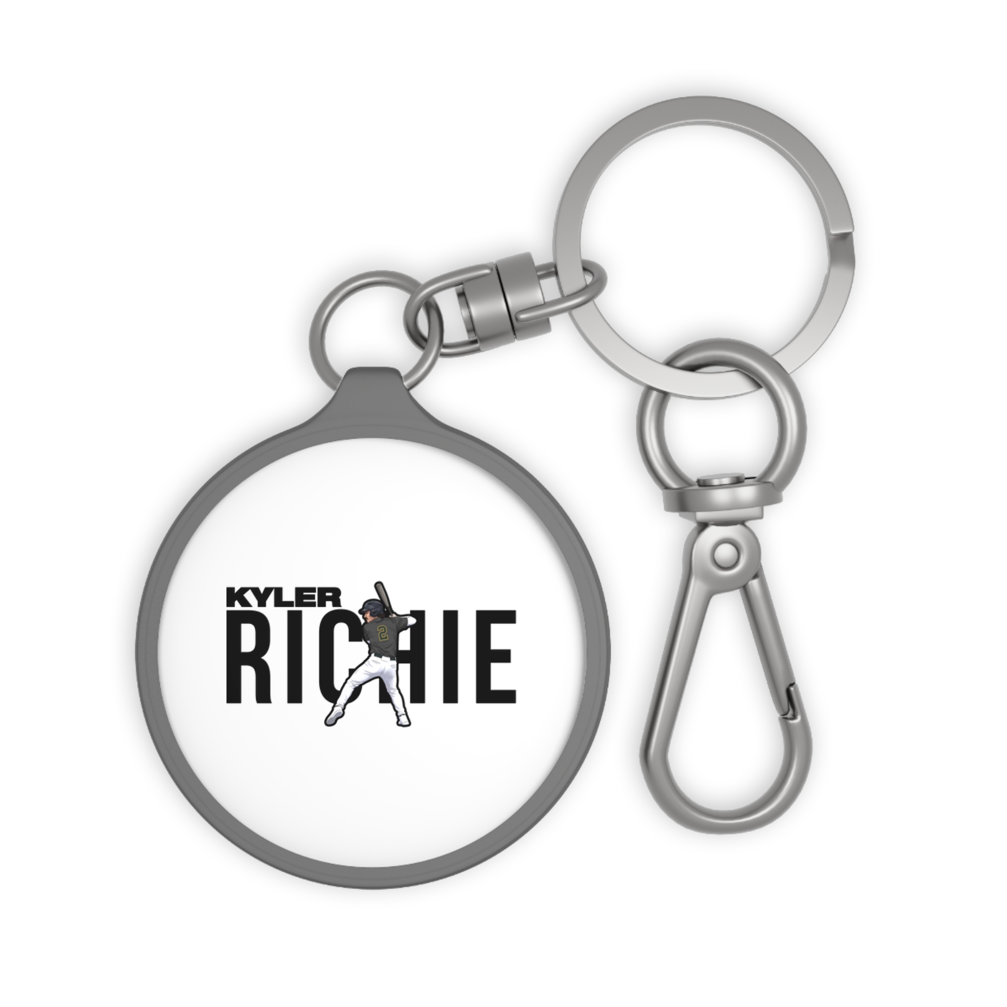 Keychain — character_player_name in Grey