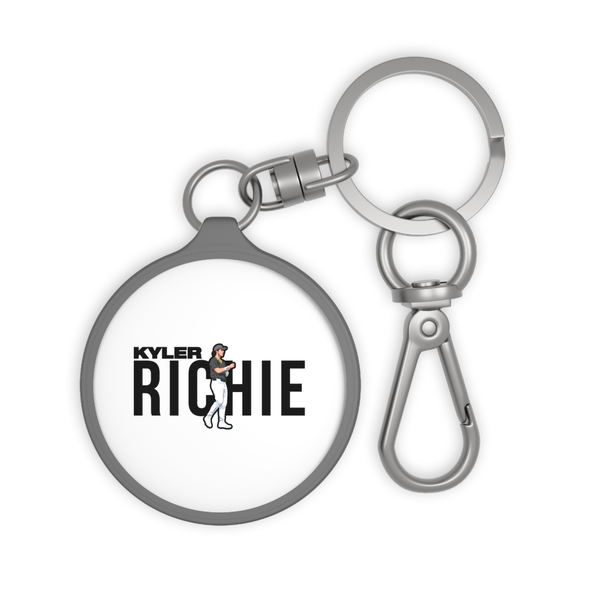 Keychain — character_player_name in Grey