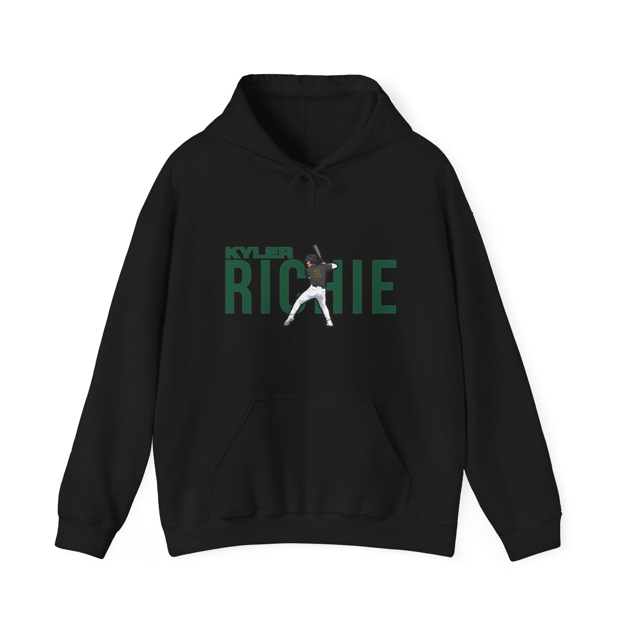 Hoodie — character_player_name in Black