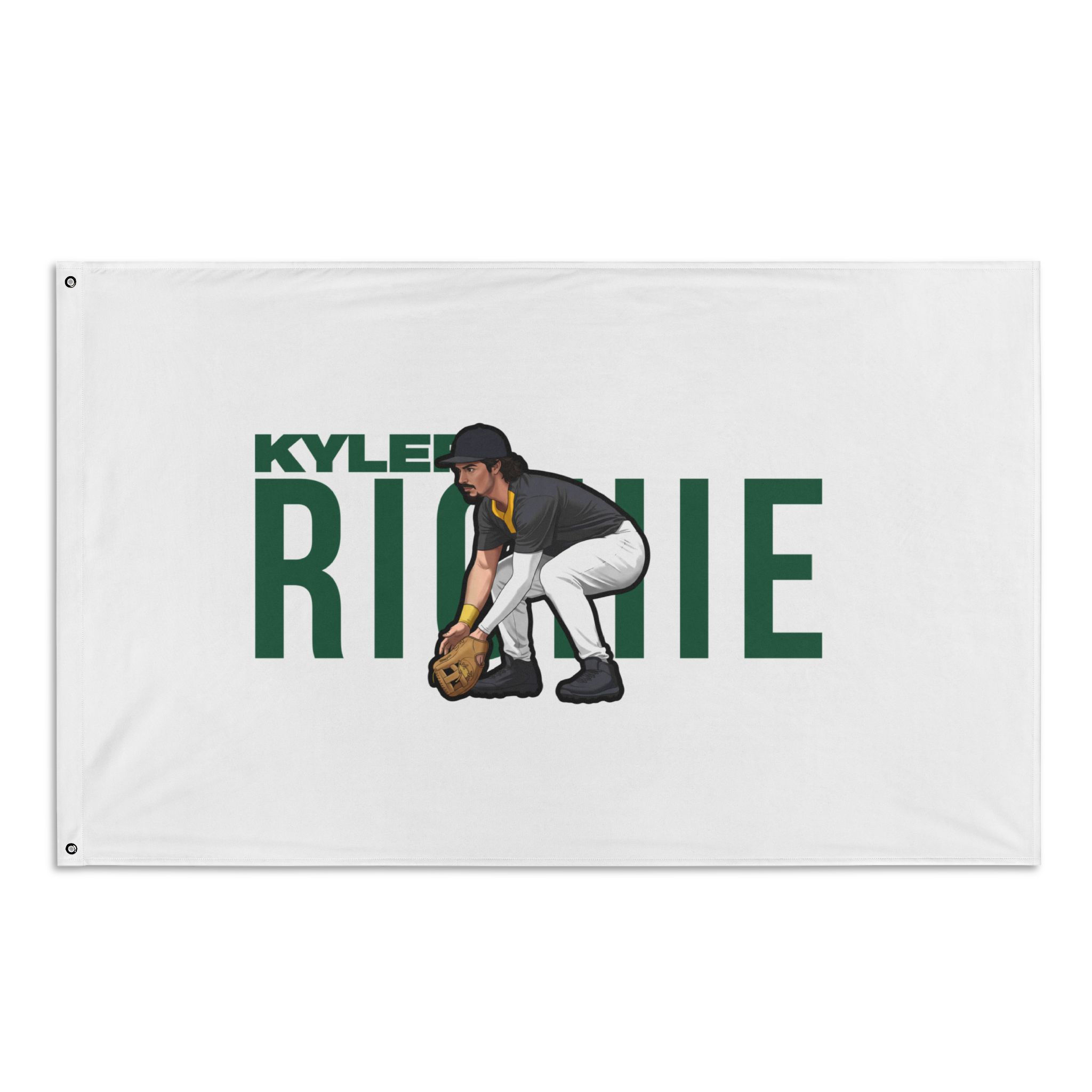 Flag (35 × 56 in) — character_player_name in Classic