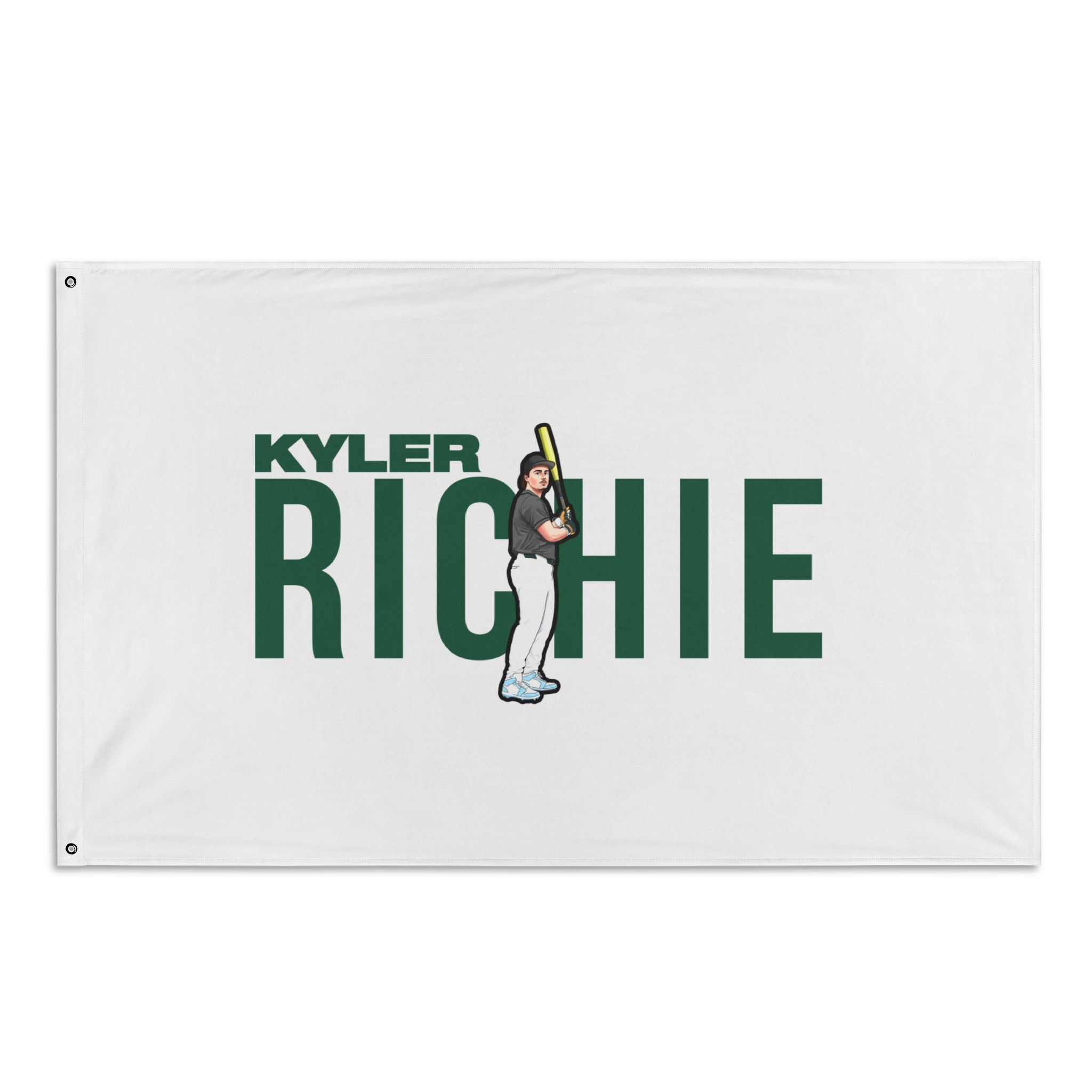 Flag (35 × 56 in) — character_player_name in Classic