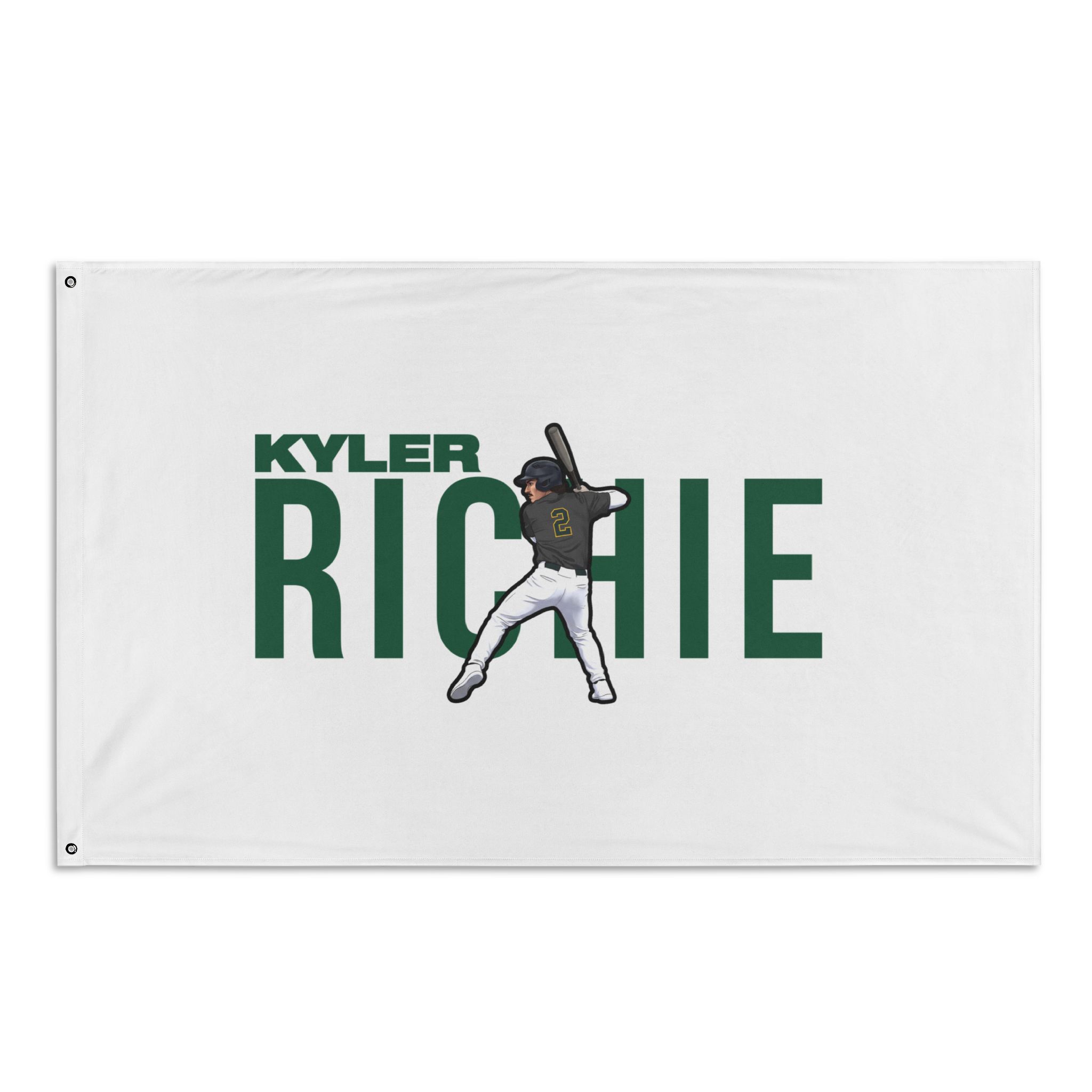 Flag (35 × 56 in) — character_player_name in Classic