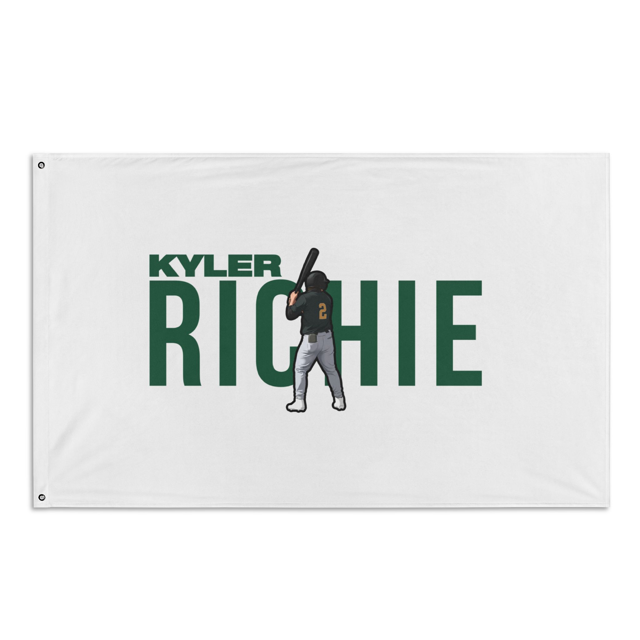 Flag (35 × 56 in) — character_player_name in Classic