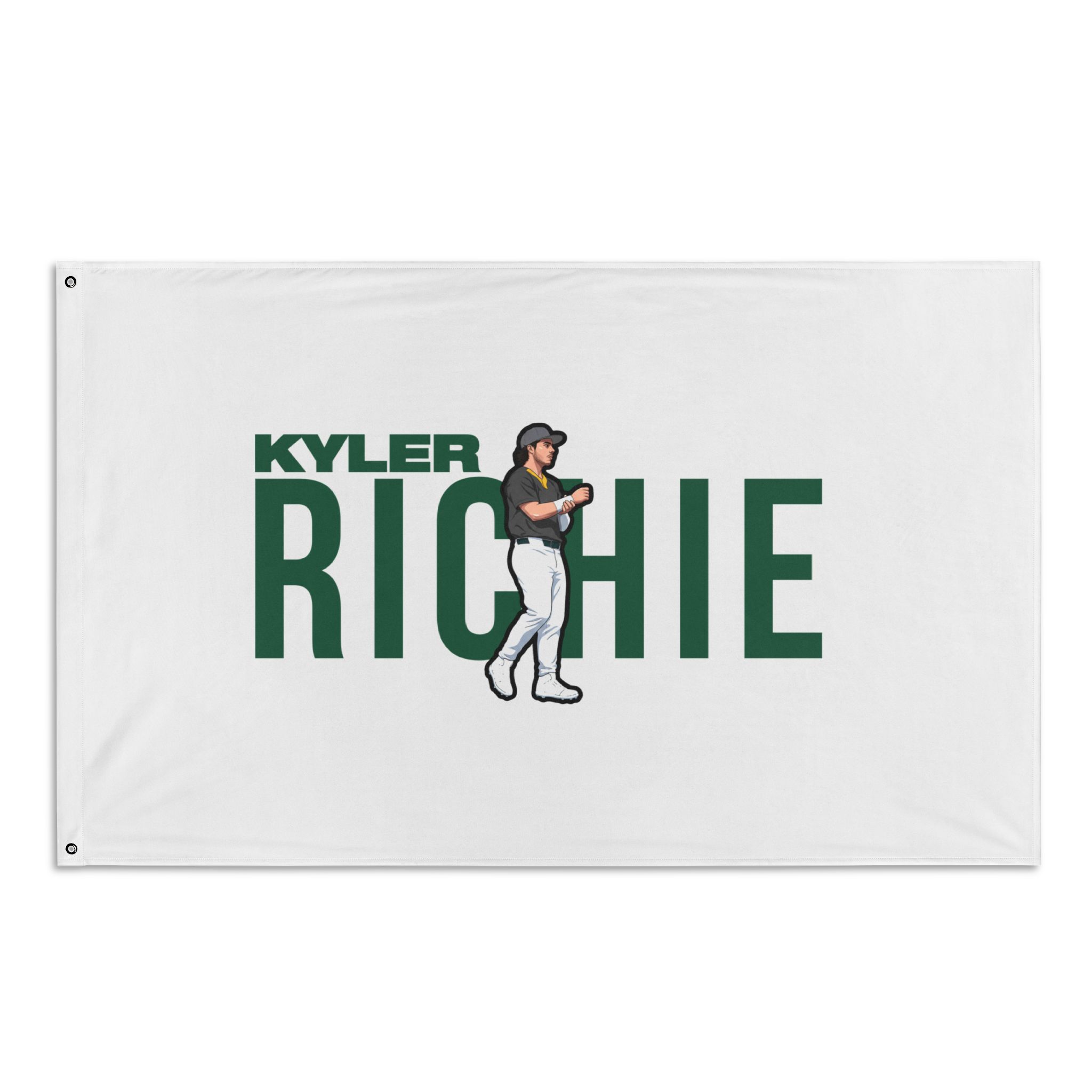Flag (35 × 56 in) — character_player_name in Classic