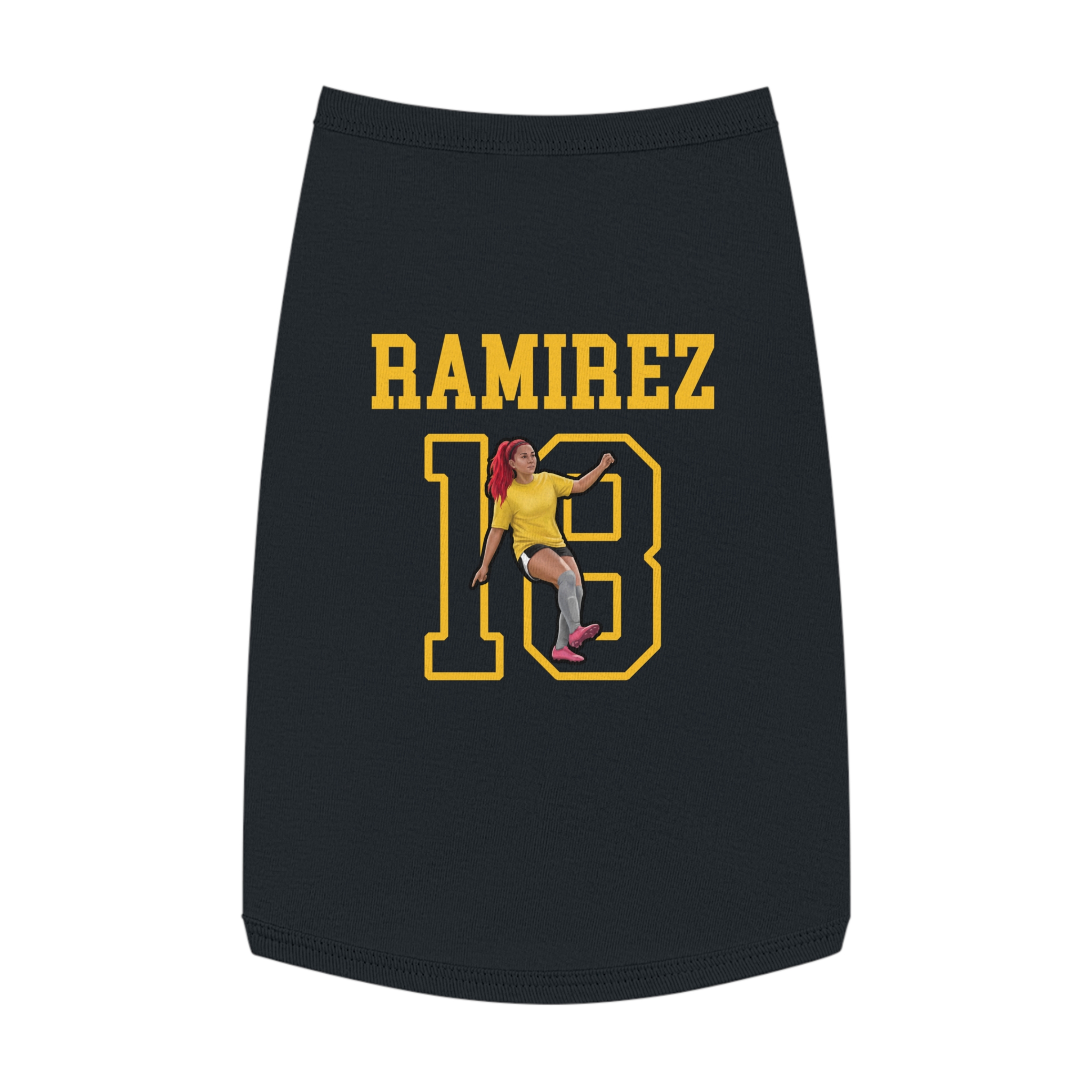 Pet Tank Top — character_shirsey in Black