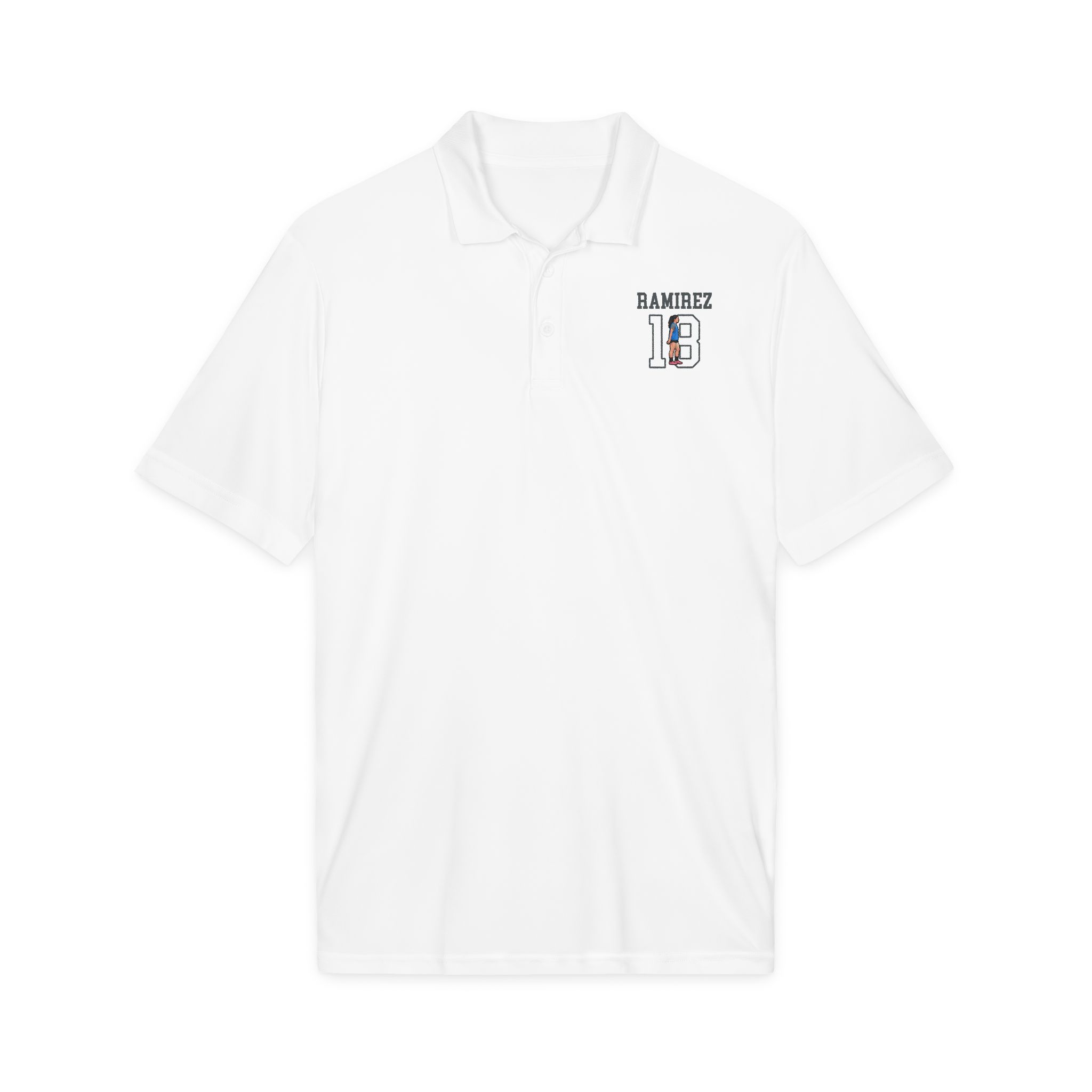Polo — character_shirsey in White