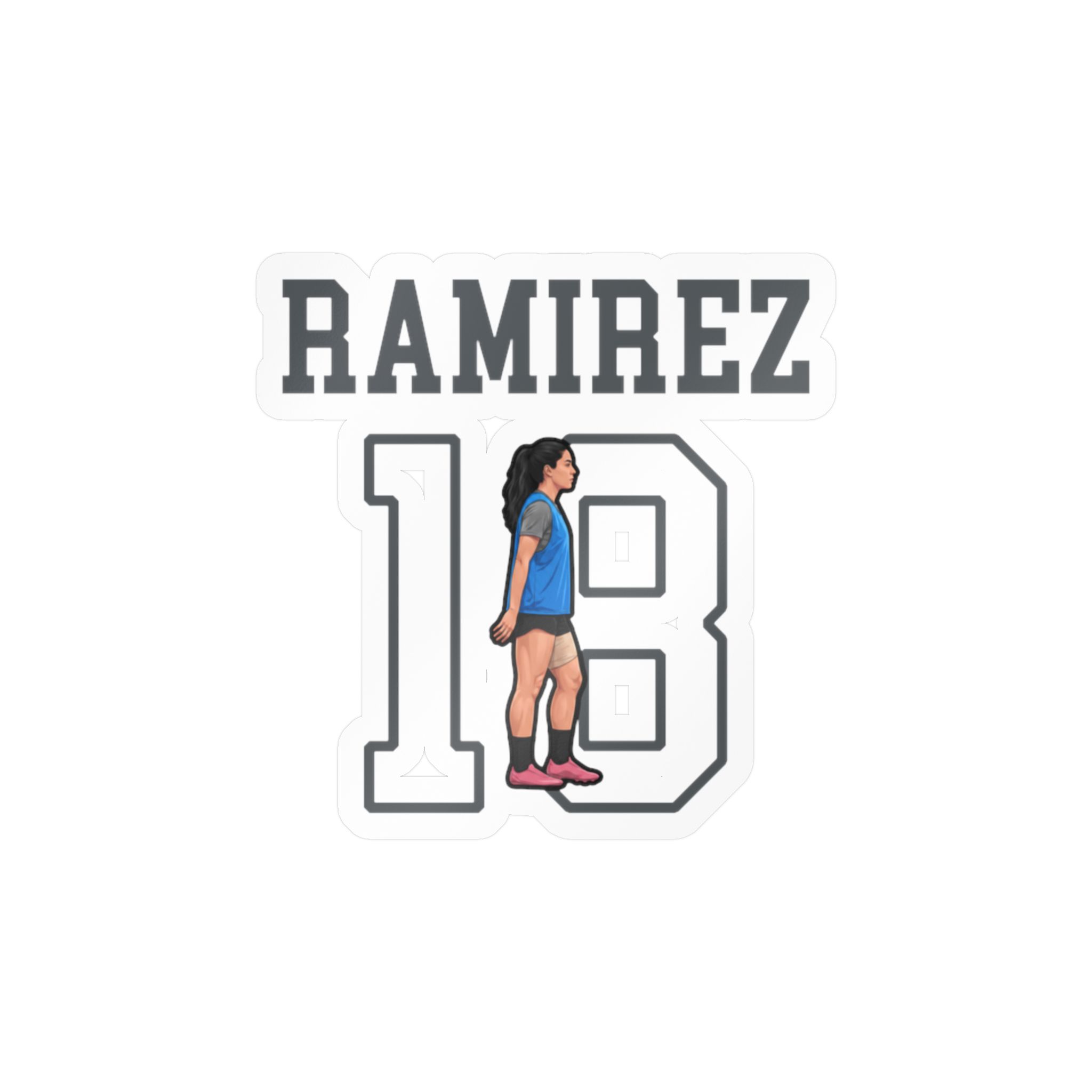 Vinyl Sticker — character_shirsey in Classic