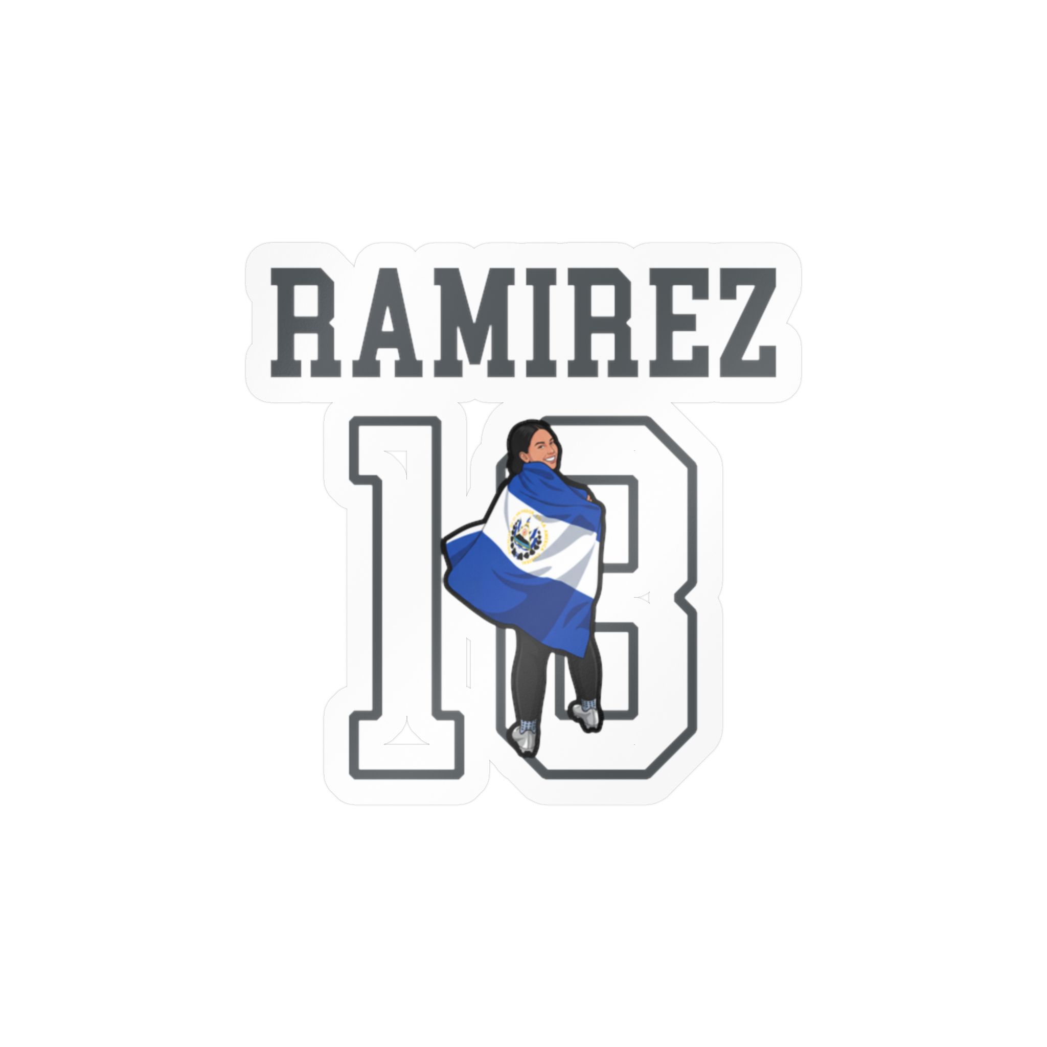 Vinyl Sticker — character_shirsey in Classic