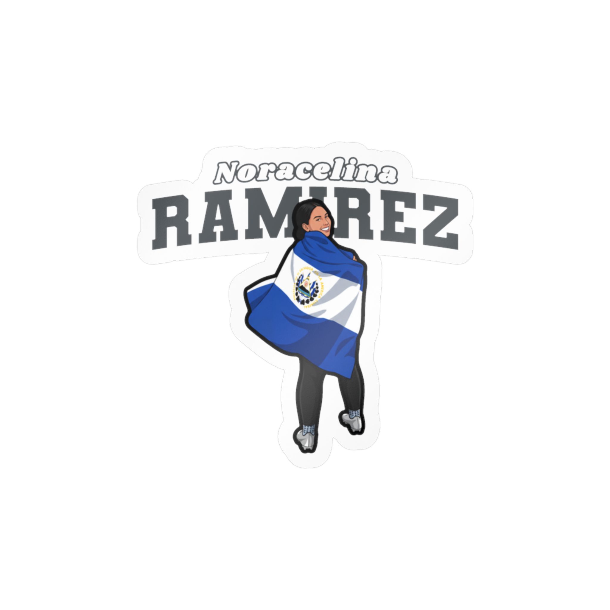 Vinyl Sticker — character_name_arch in Classic