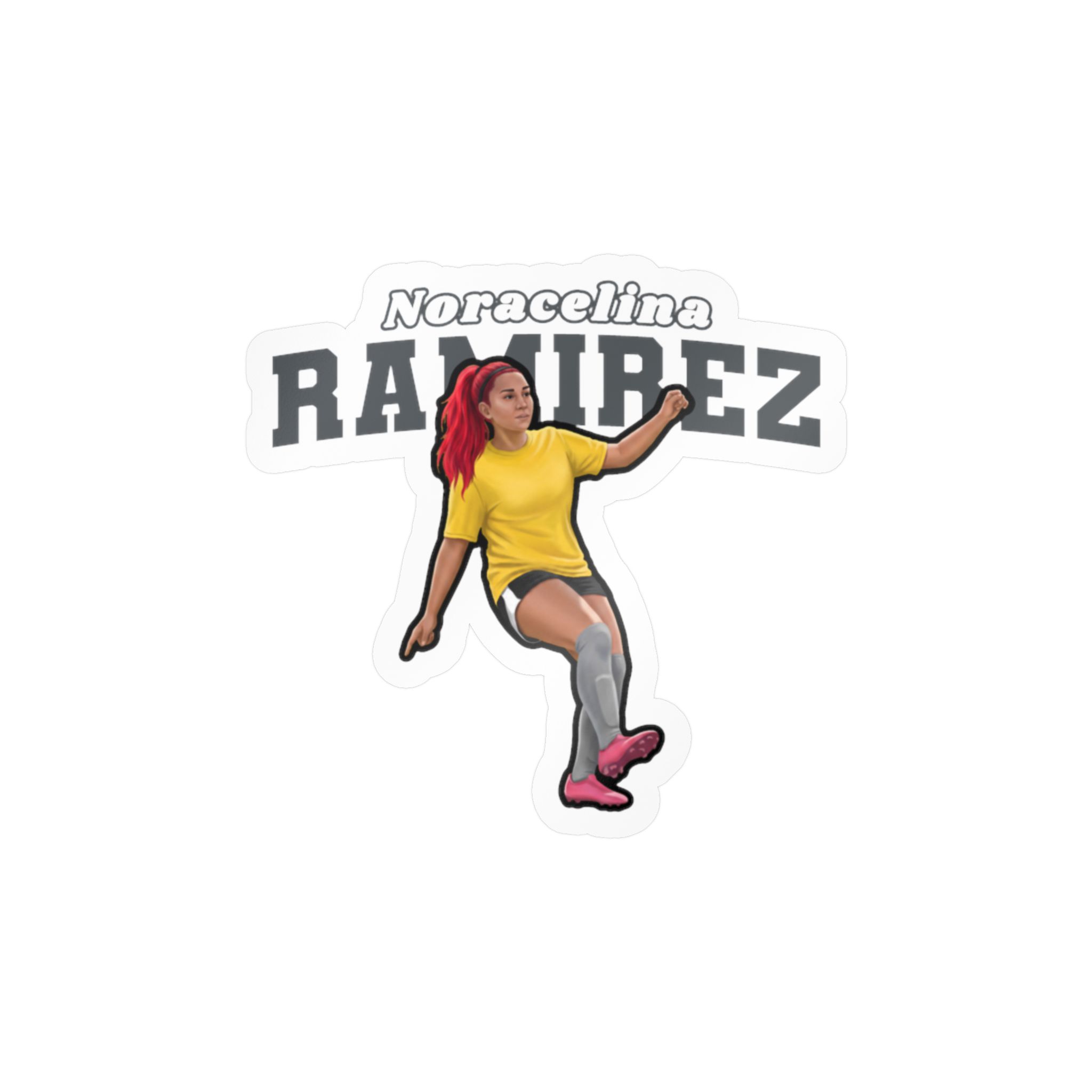Vinyl Sticker — character_name_arch in Classic