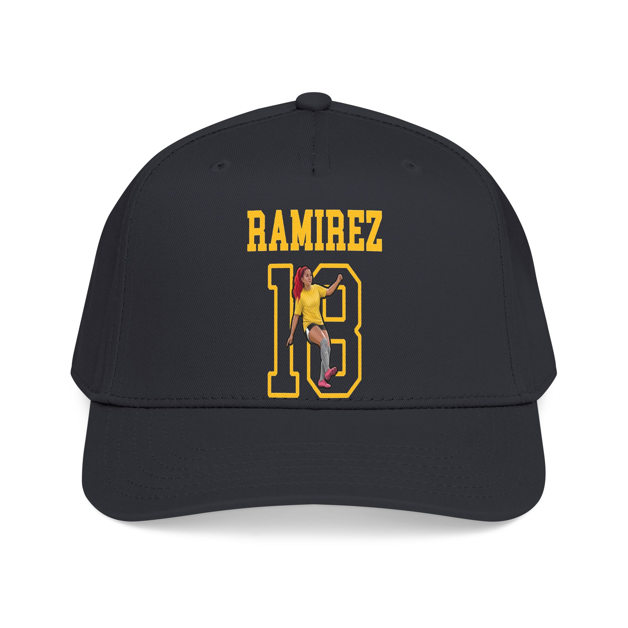 Baseball Cap — character_shirsey in Black