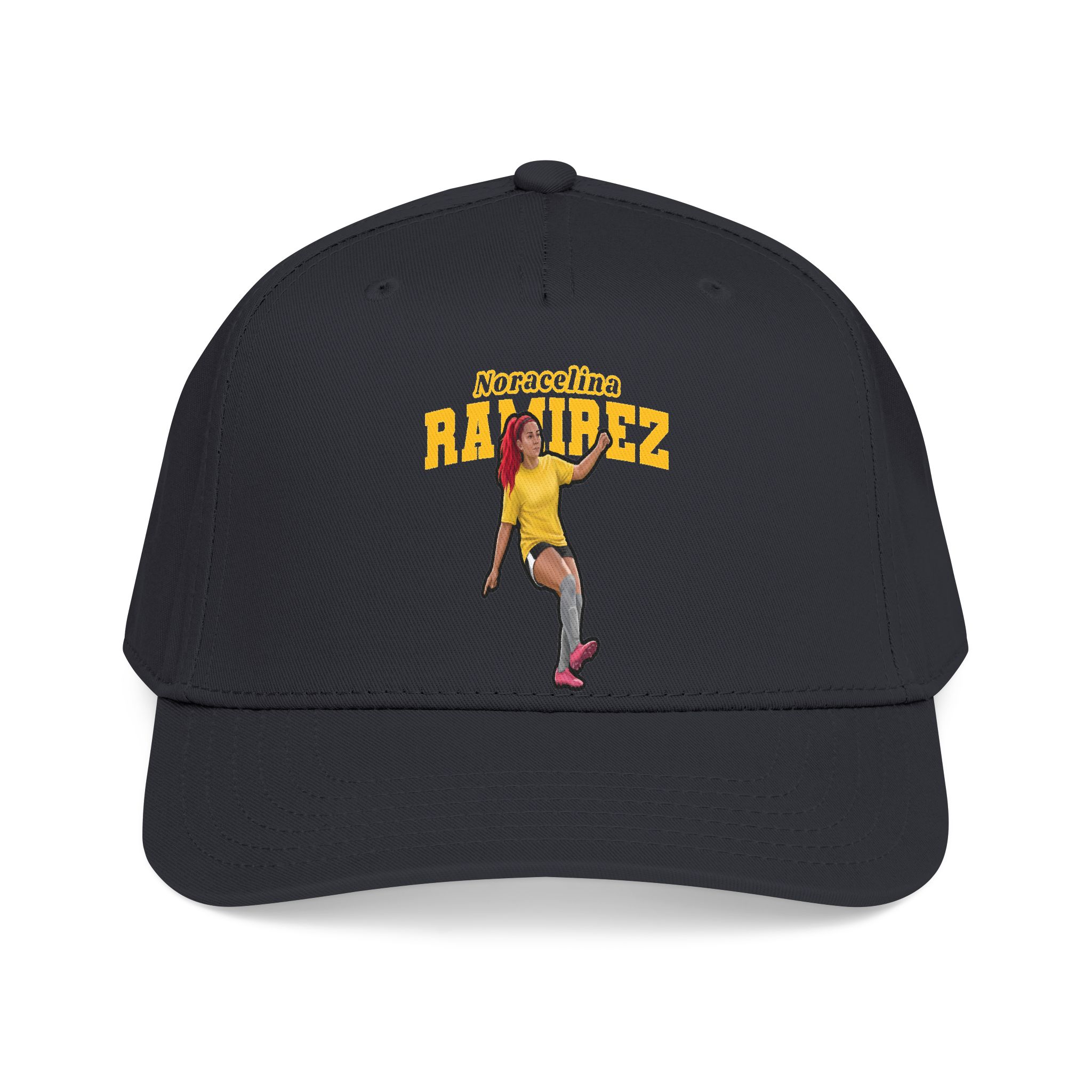Baseball Cap — character_name_arch in Black