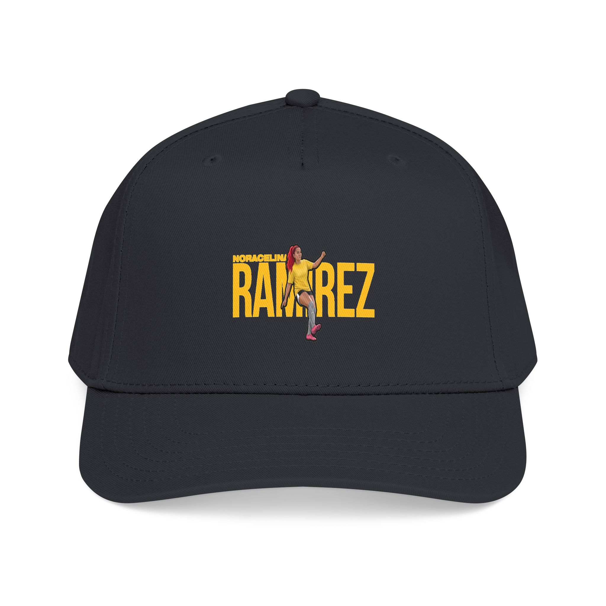 Baseball Cap — character_player_name in Black