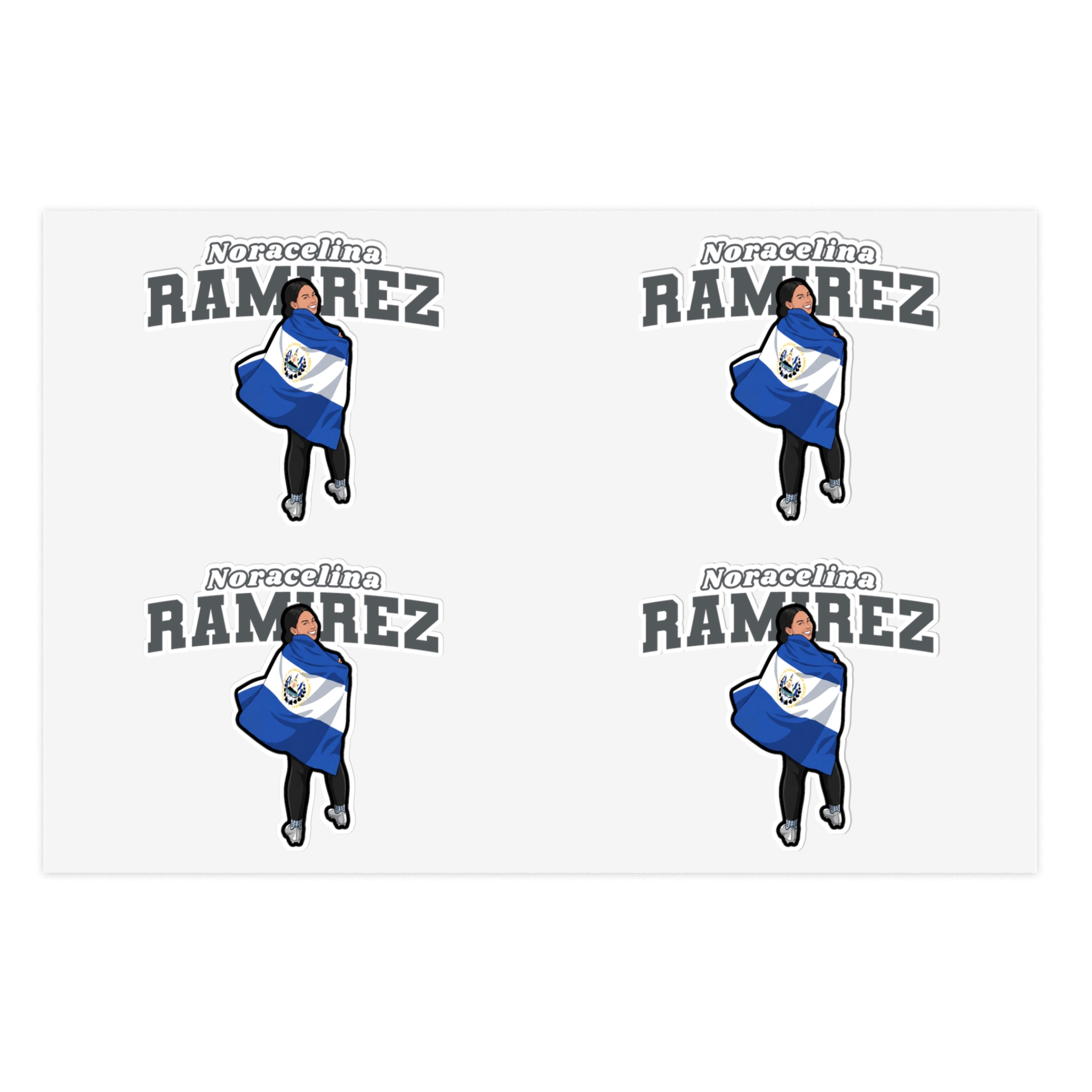 Sticker Sheet — character_name_arch in Classic