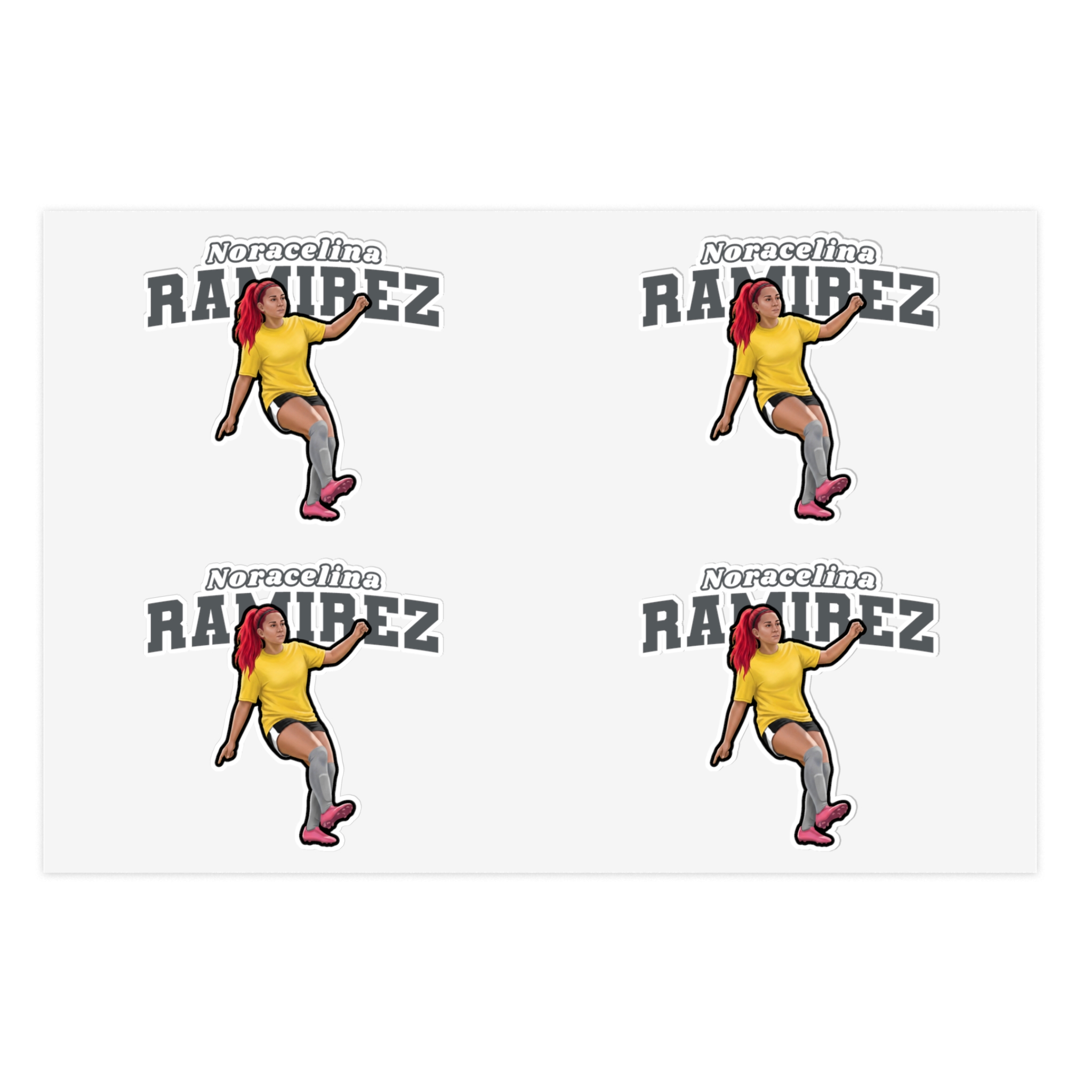 Sticker Sheet — character_name_arch in Classic