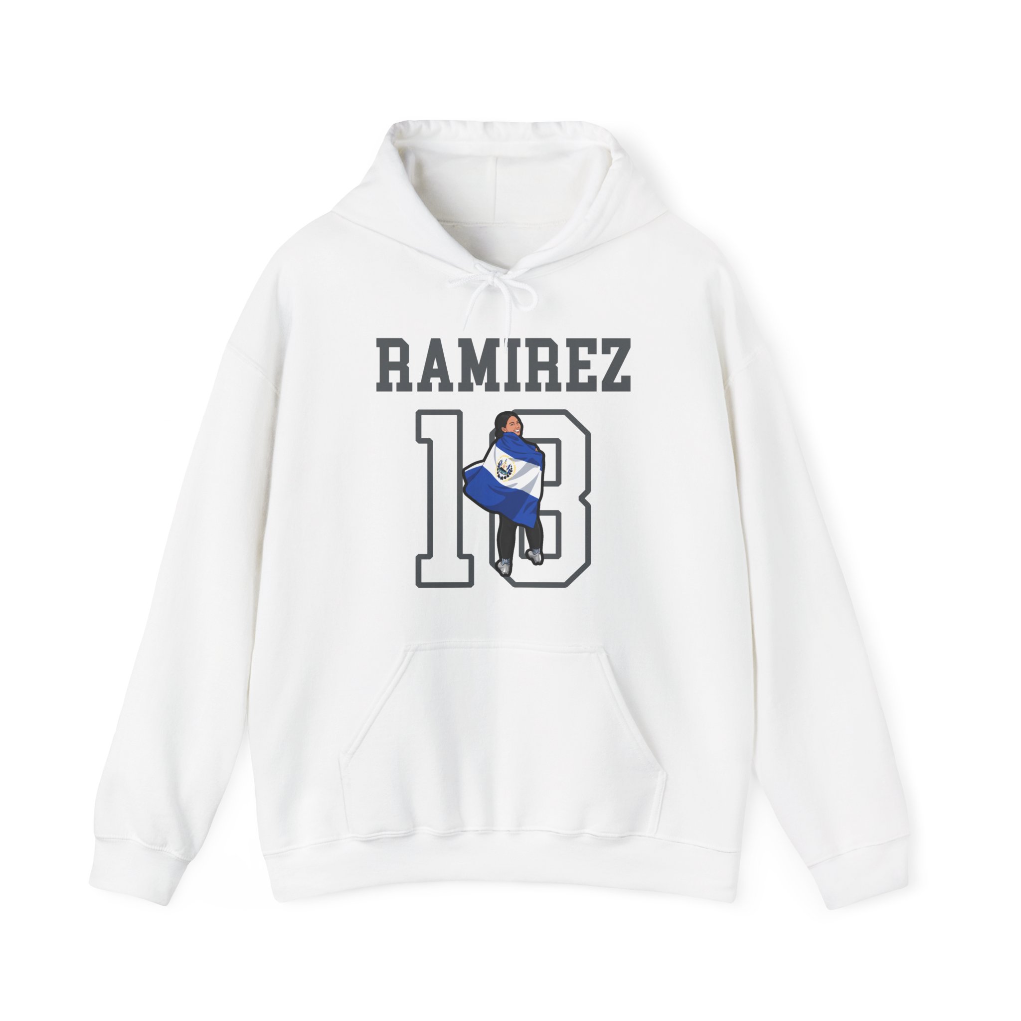Hoodie — character_shirsey in White