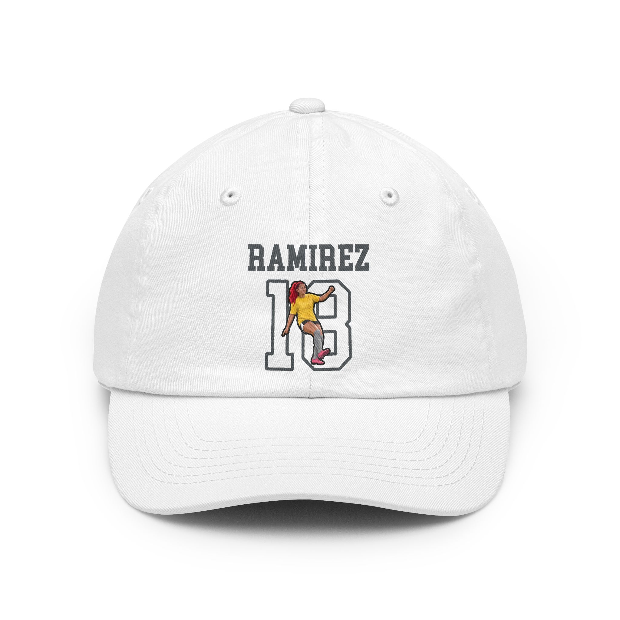 Classic Cap — character_shirsey in White