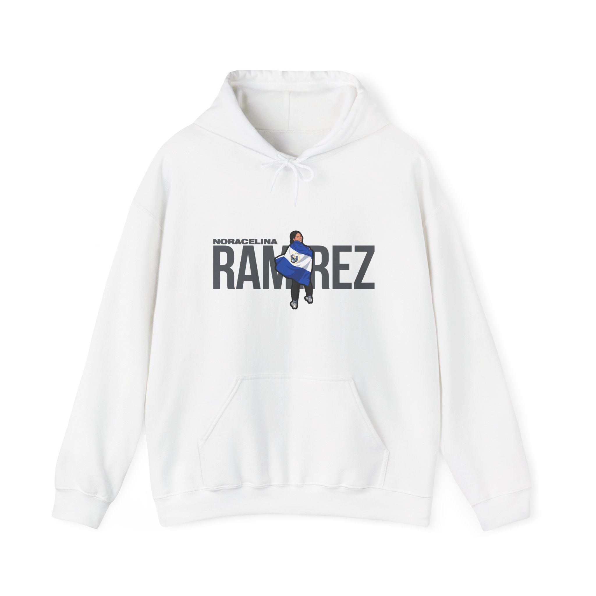 Hoodie — character_player_name in White