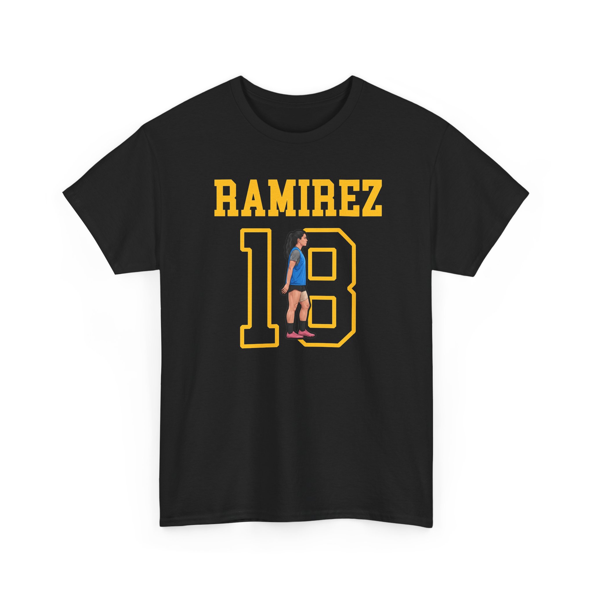 Tee — character_shirsey in Black