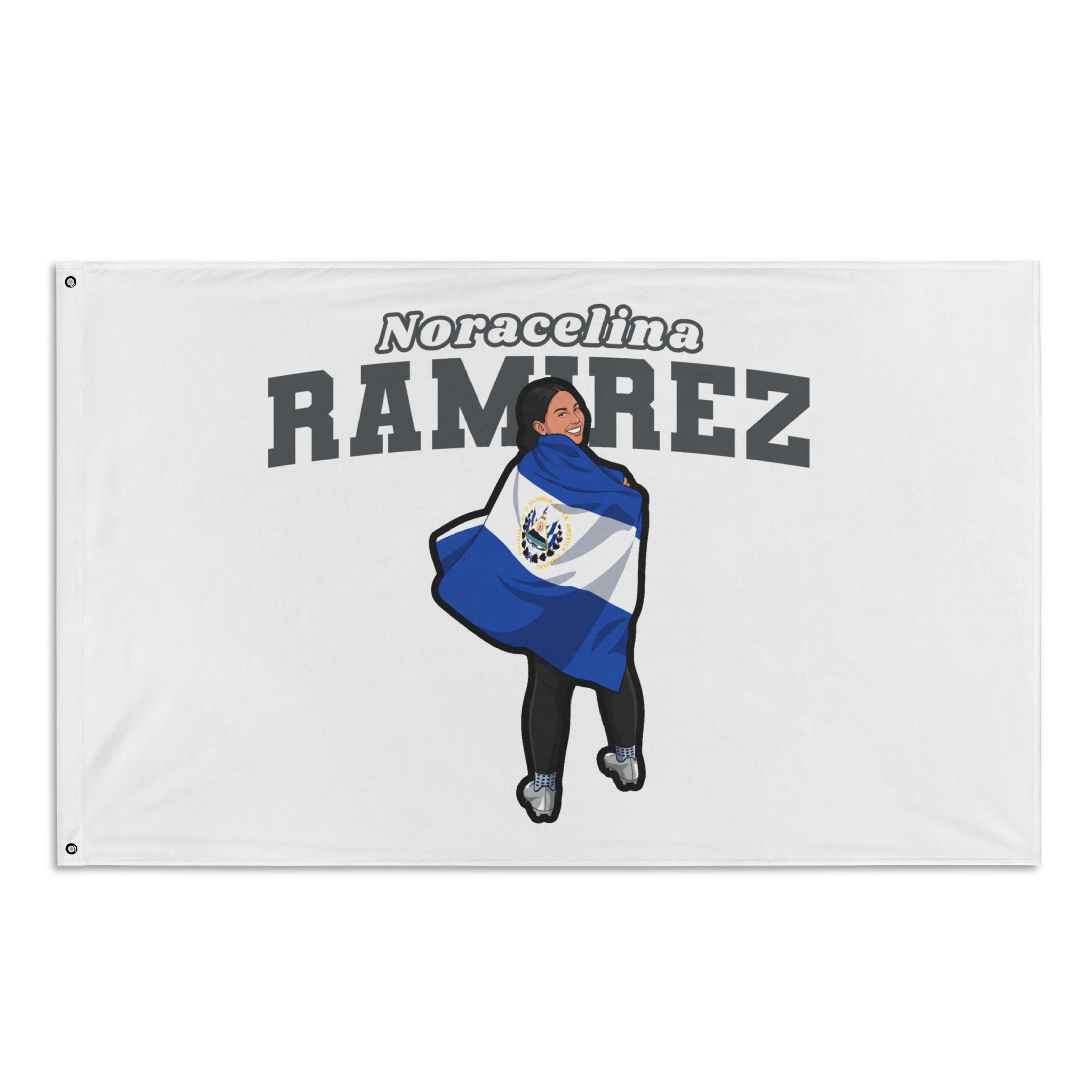 Flag (35 × 56 in) — character_name_arch in Classic
