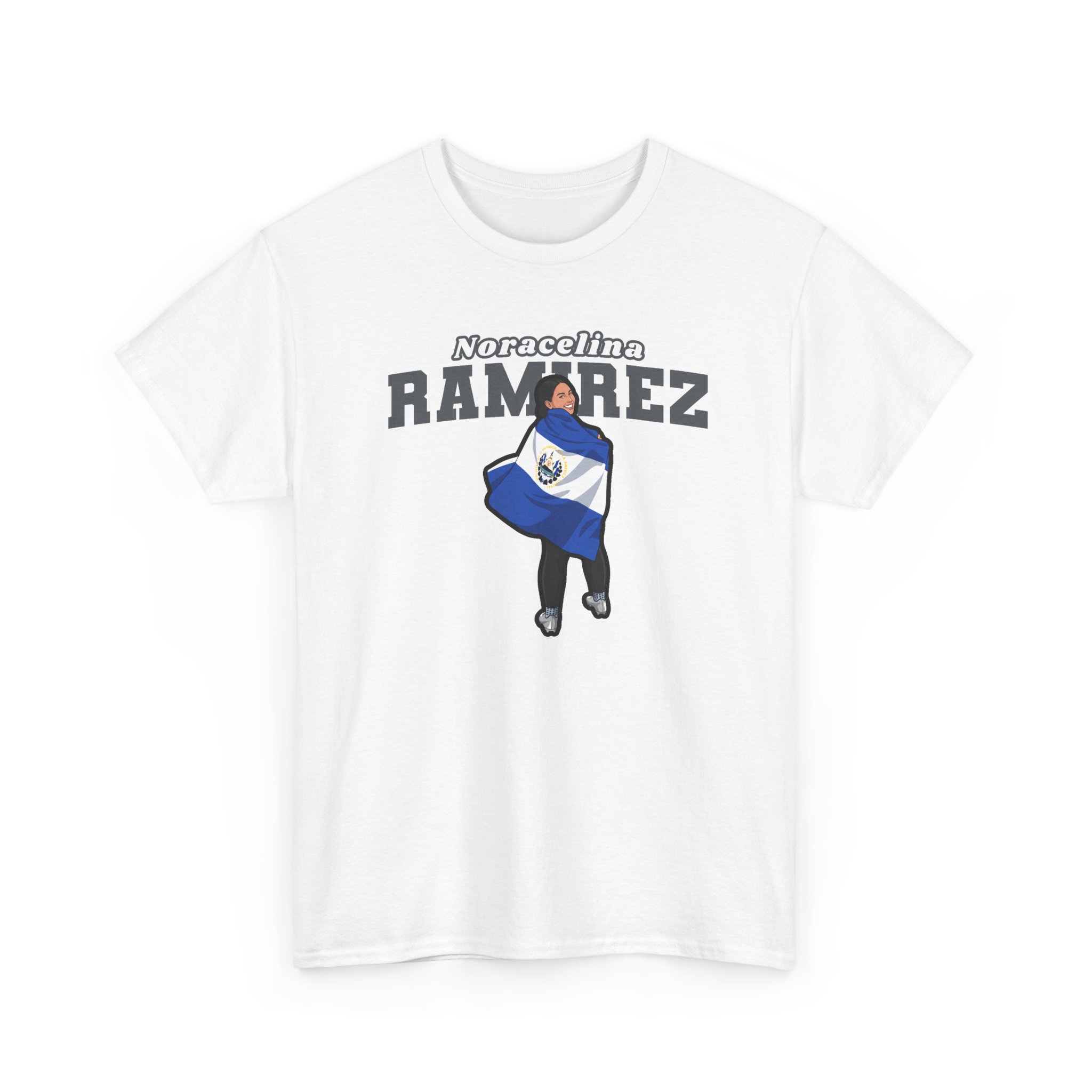 Tee — character_name_arch in White