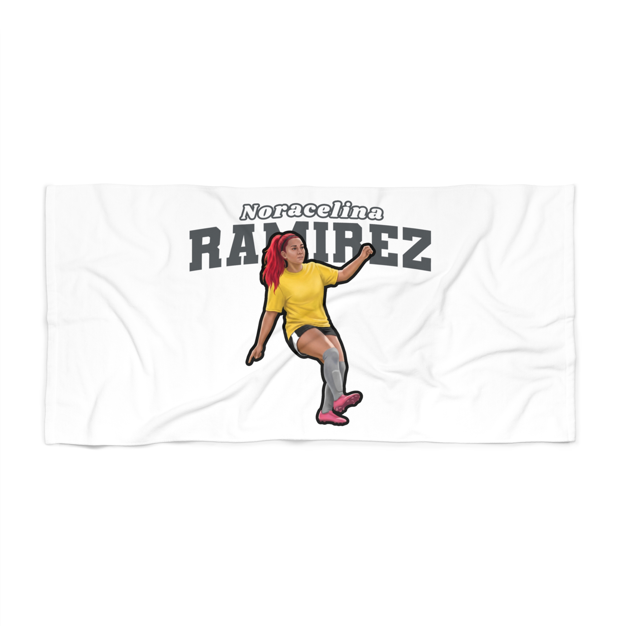 Beach Towel — character_name_arch in Classic