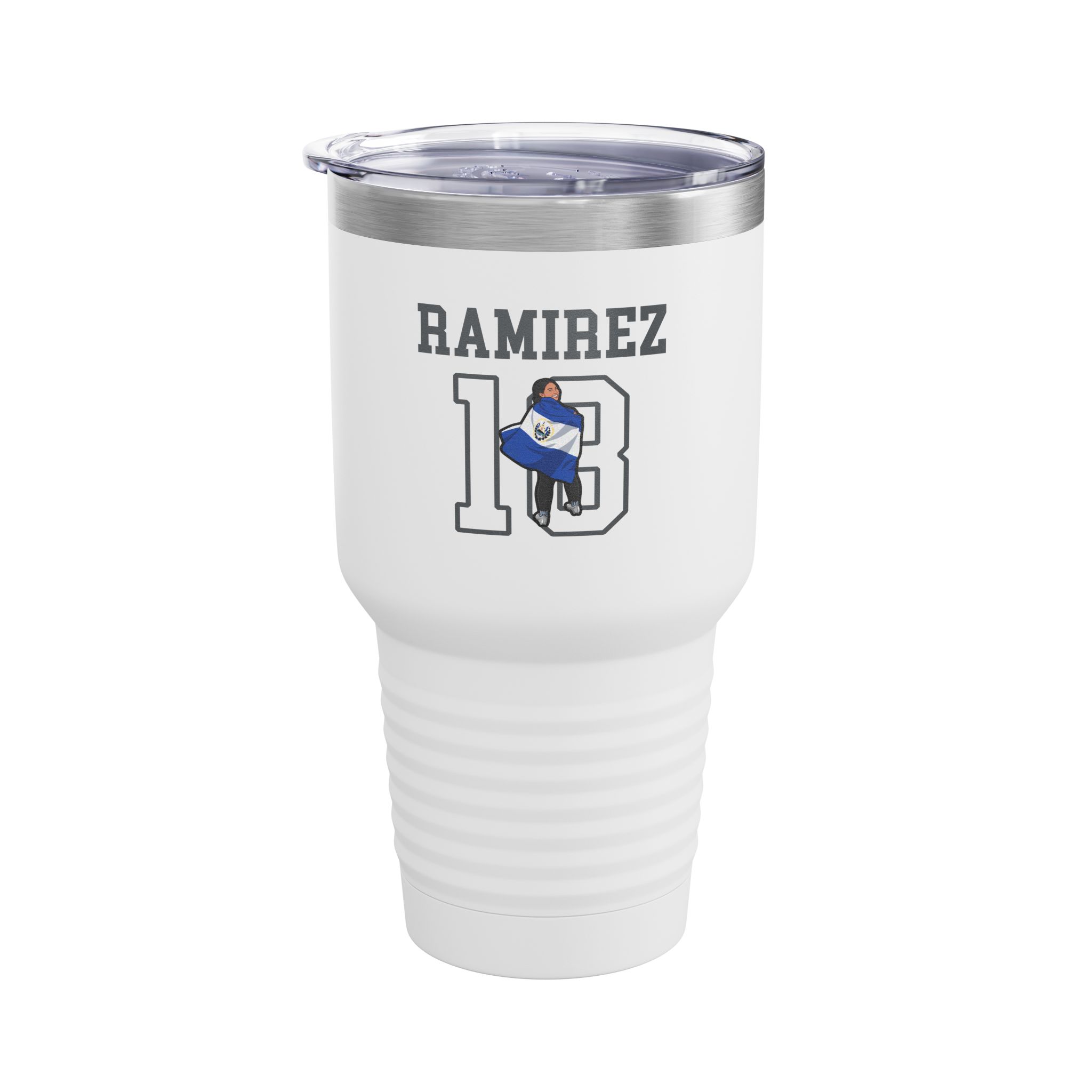 30oz Tumbler — character_shirsey in White