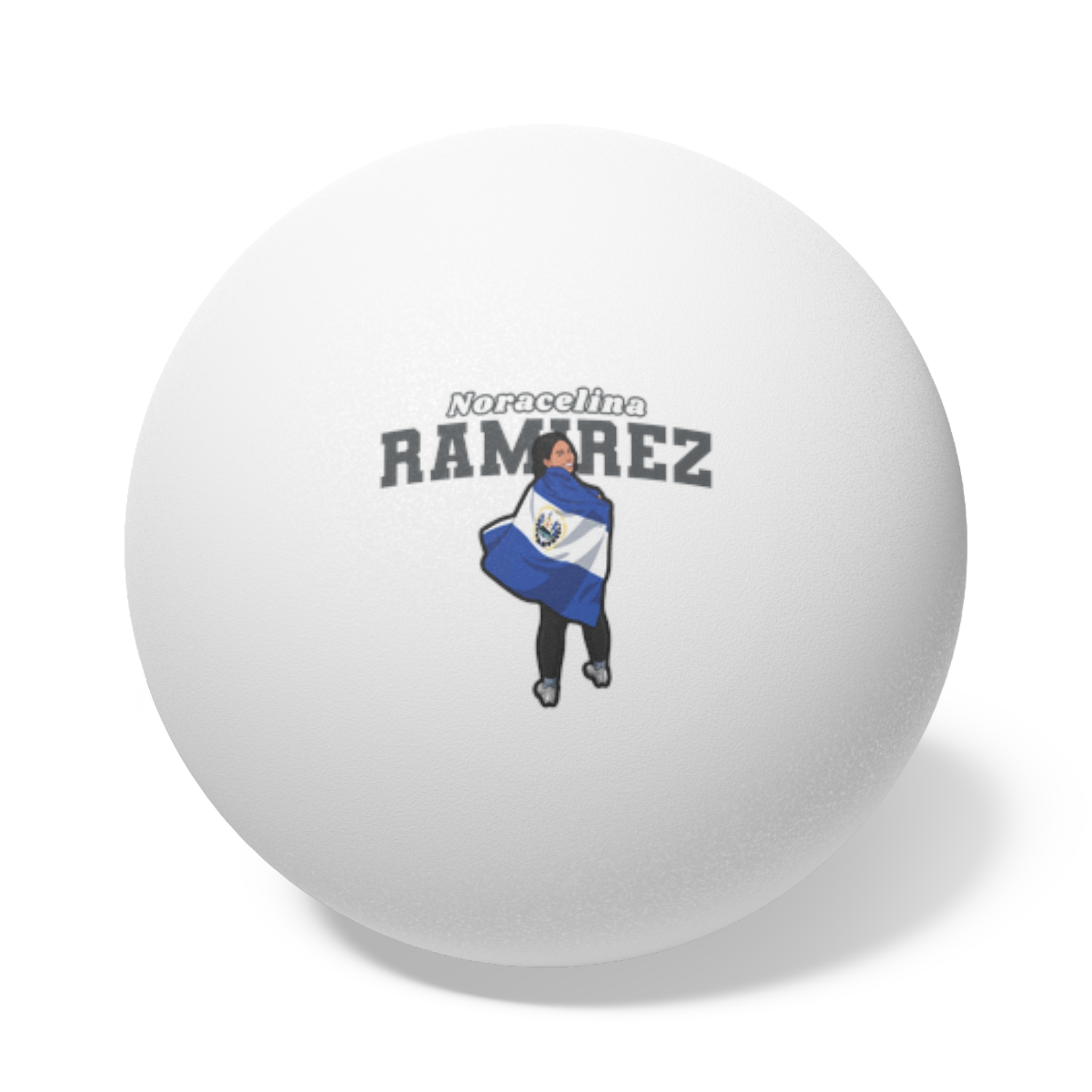 Ping Pong Balls, 6 pcs — character_name_arch in White