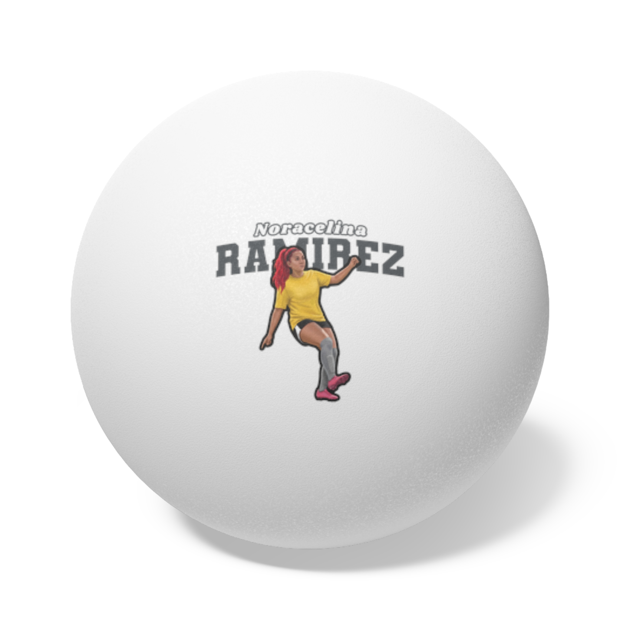 Ping Pong Balls, 6 pcs — character_name_arch in White
