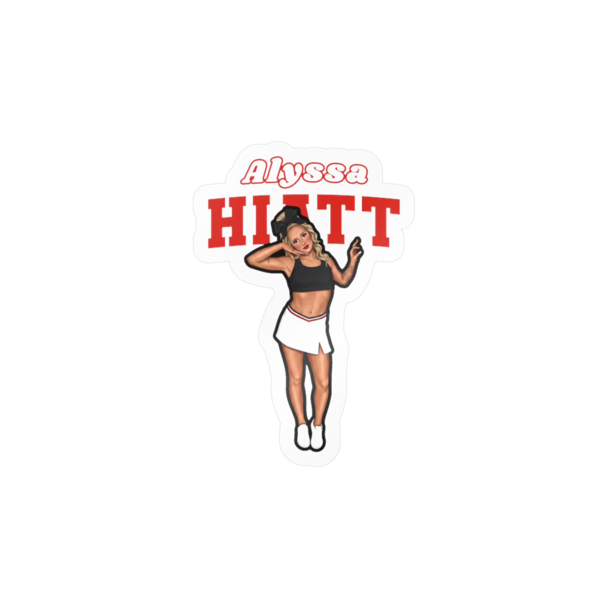 Vinyl Sticker — character_name_arch in Classic