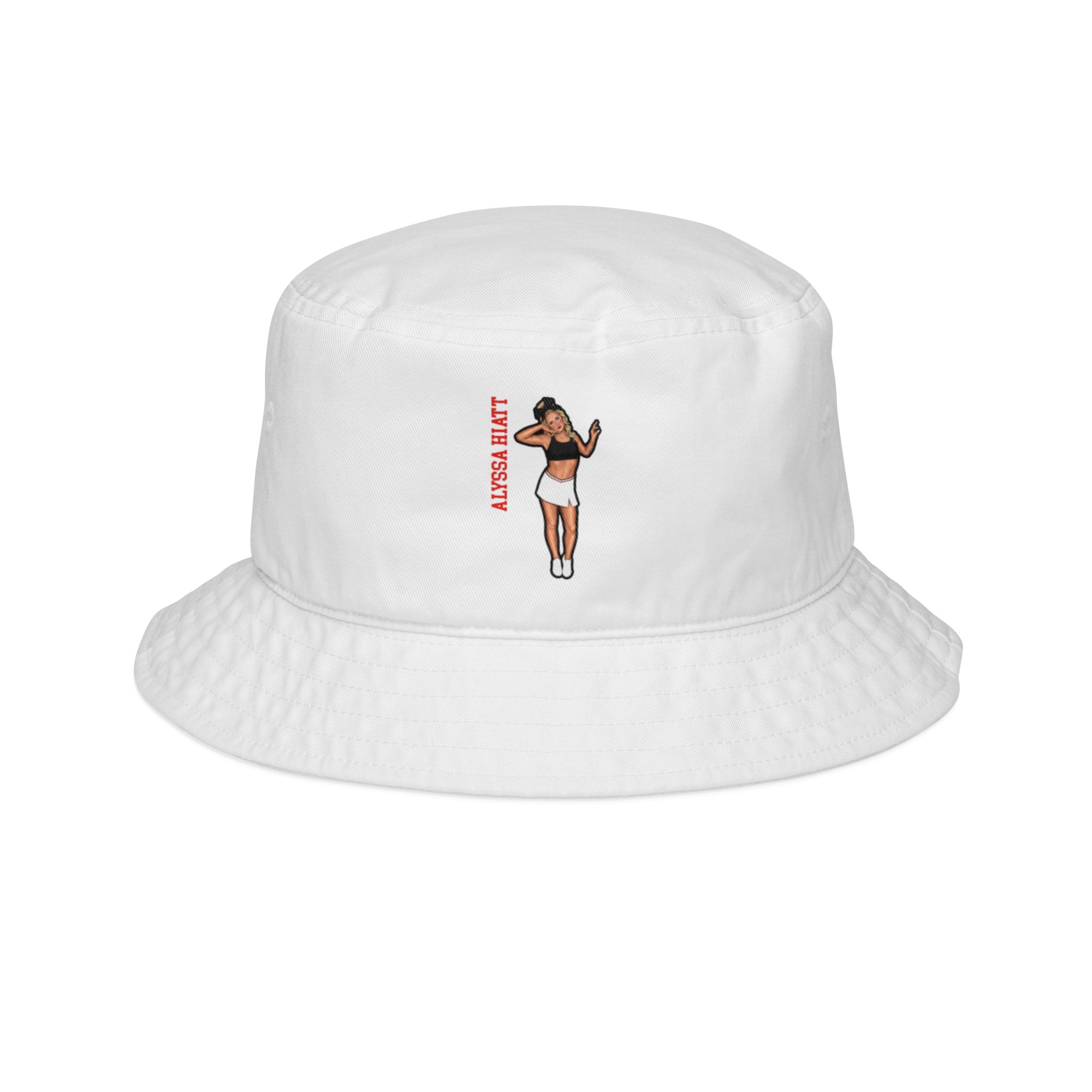 Bucket Hat — character_name_vertical in White