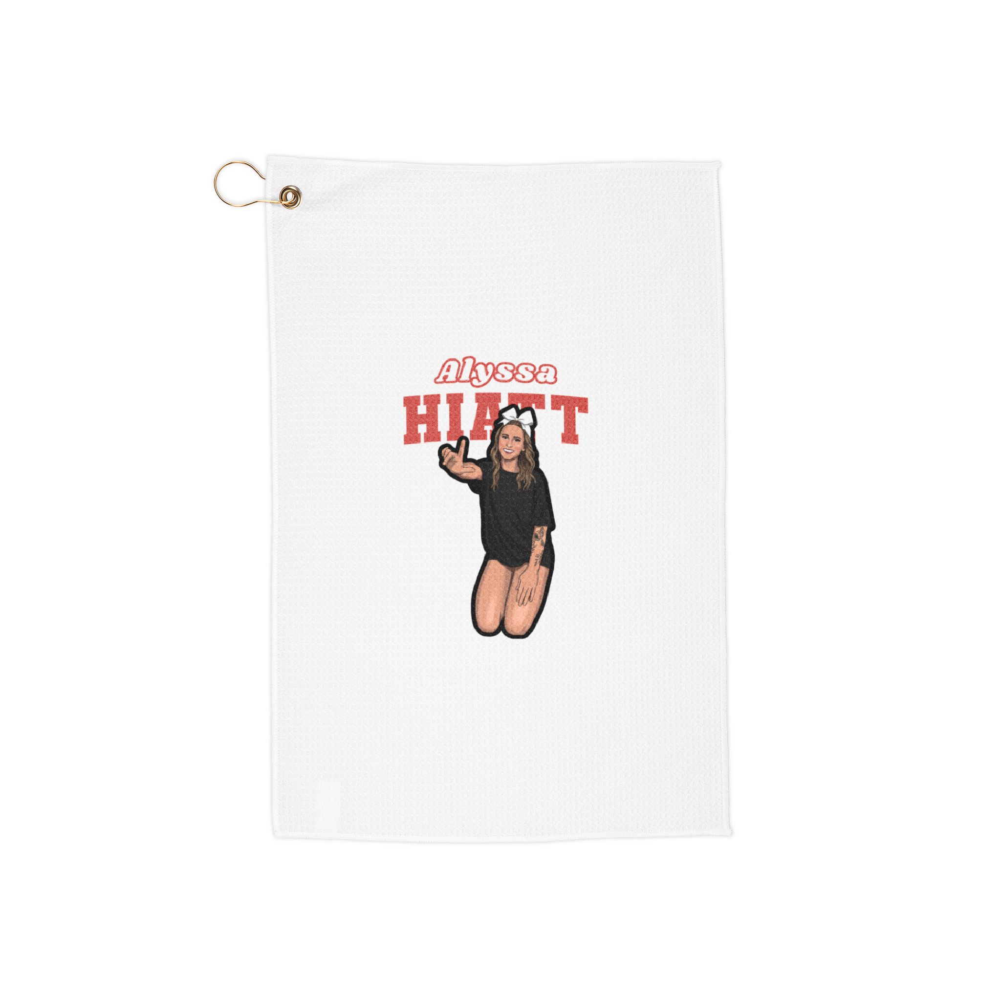 Golf Towel — character_name_arch in Classic