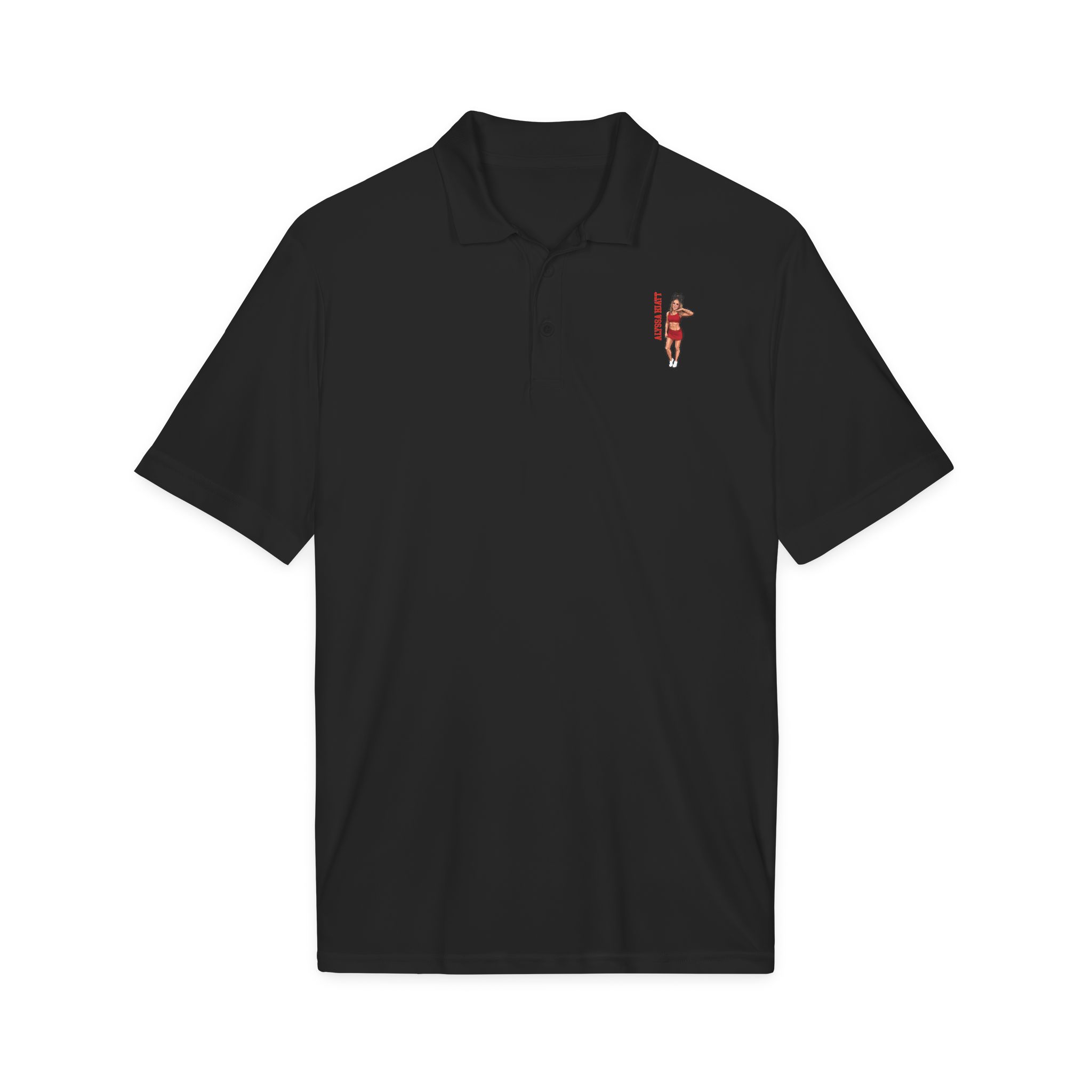 Polo — character_name_vertical in Black