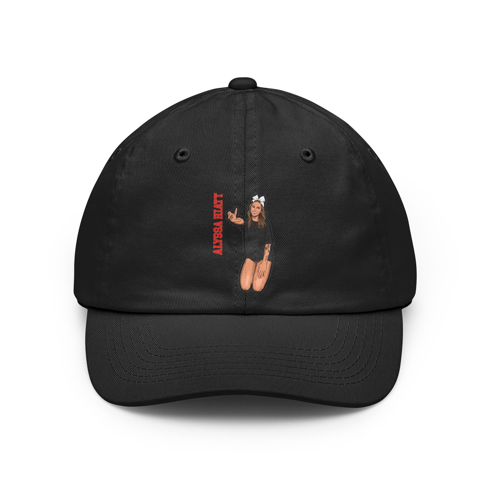 Classic Cap — character_name_vertical in Black