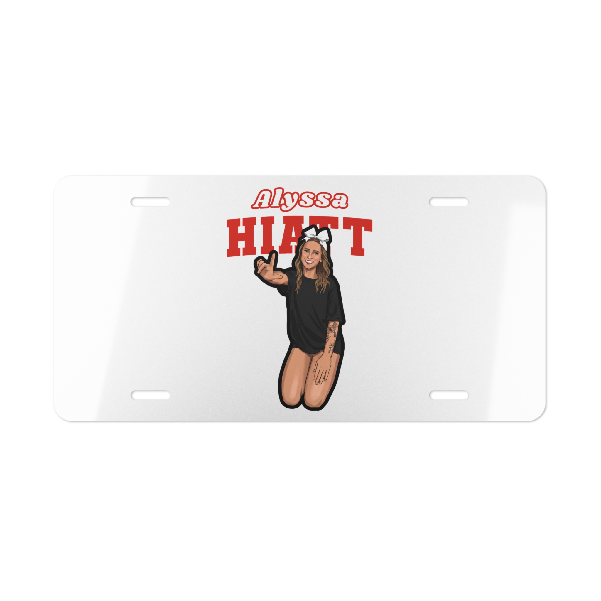 License Plate — character_name_arch in Classic