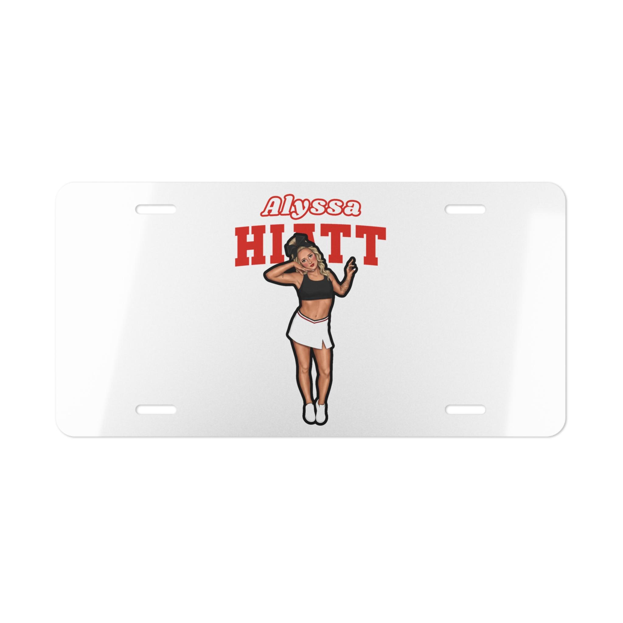 License Plate — character_name_arch in Classic