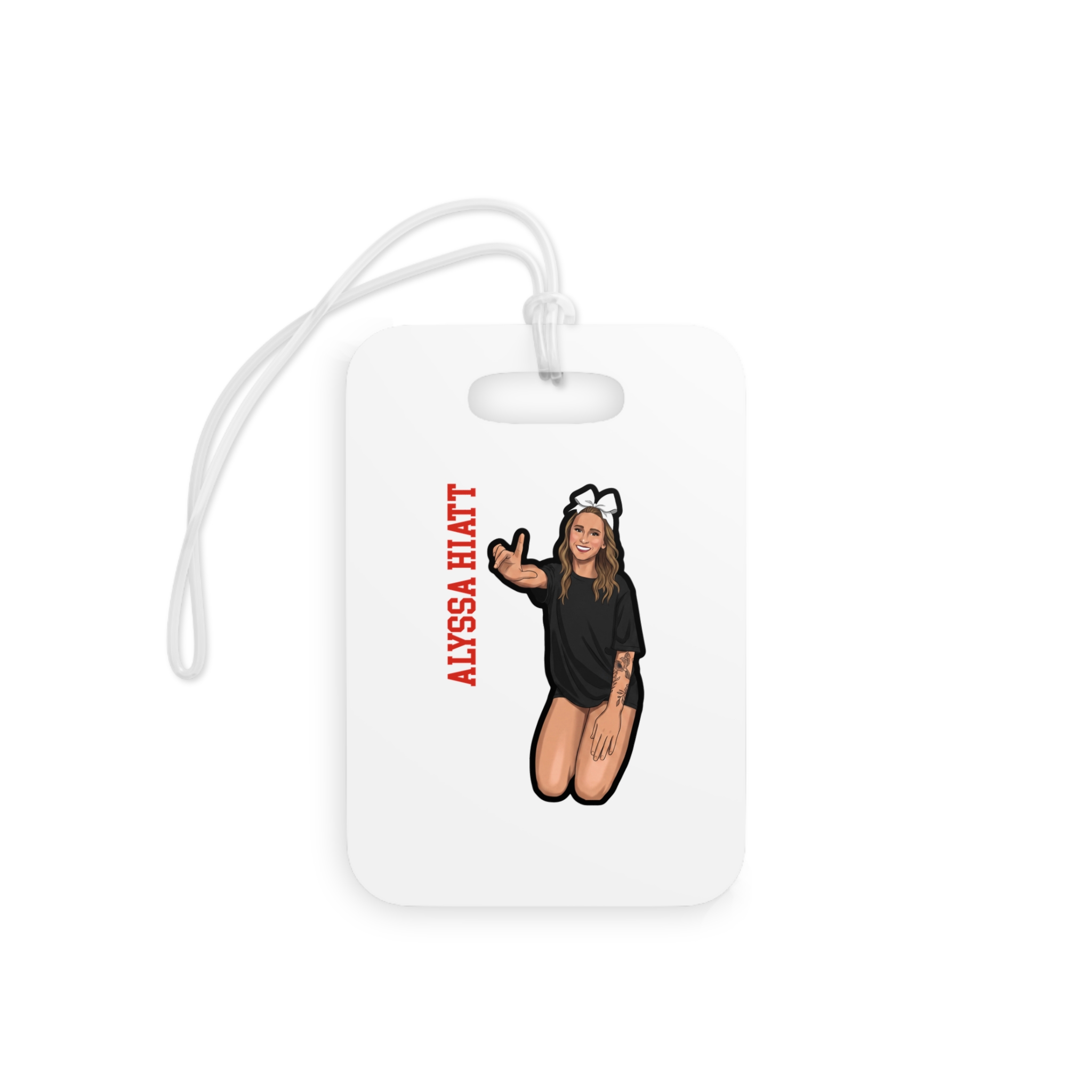 Bag Tag — character_name_vertical in Classic
