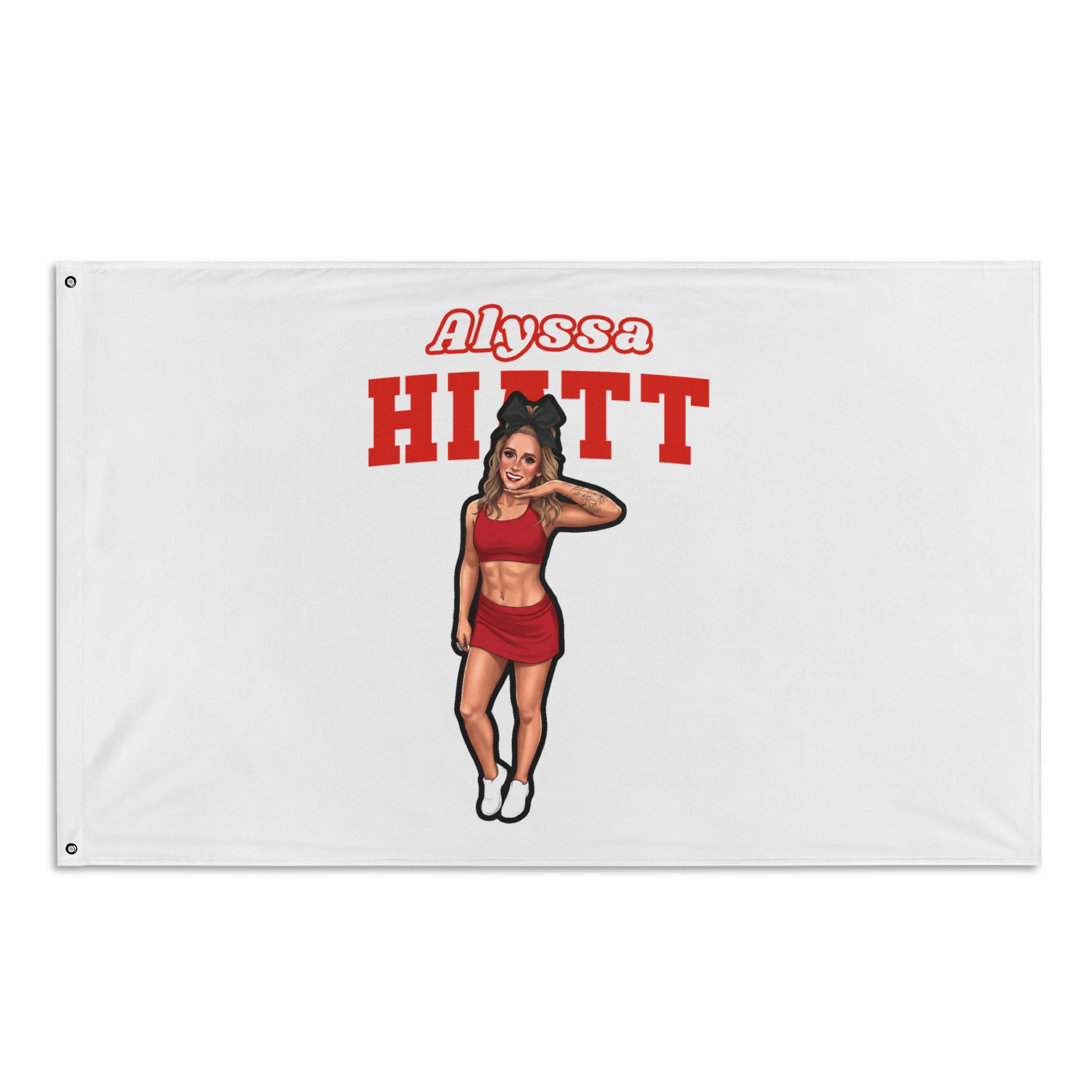 Flag (35 × 56 in) — character_name_arch in Classic