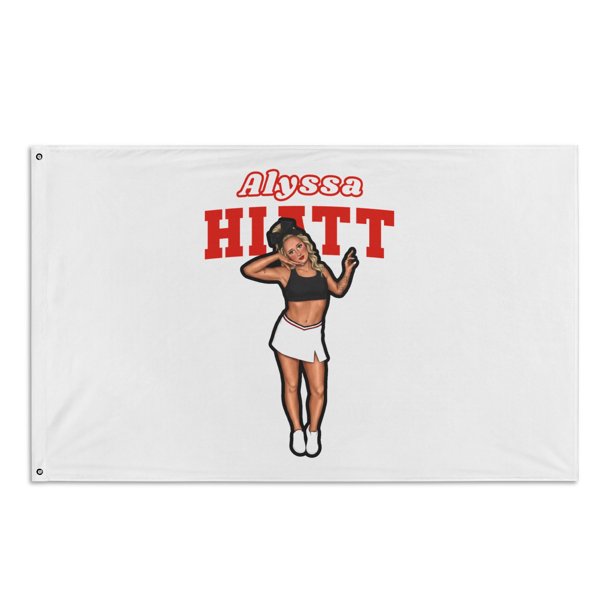 Flag (35 × 56 in) — character_name_arch in Classic