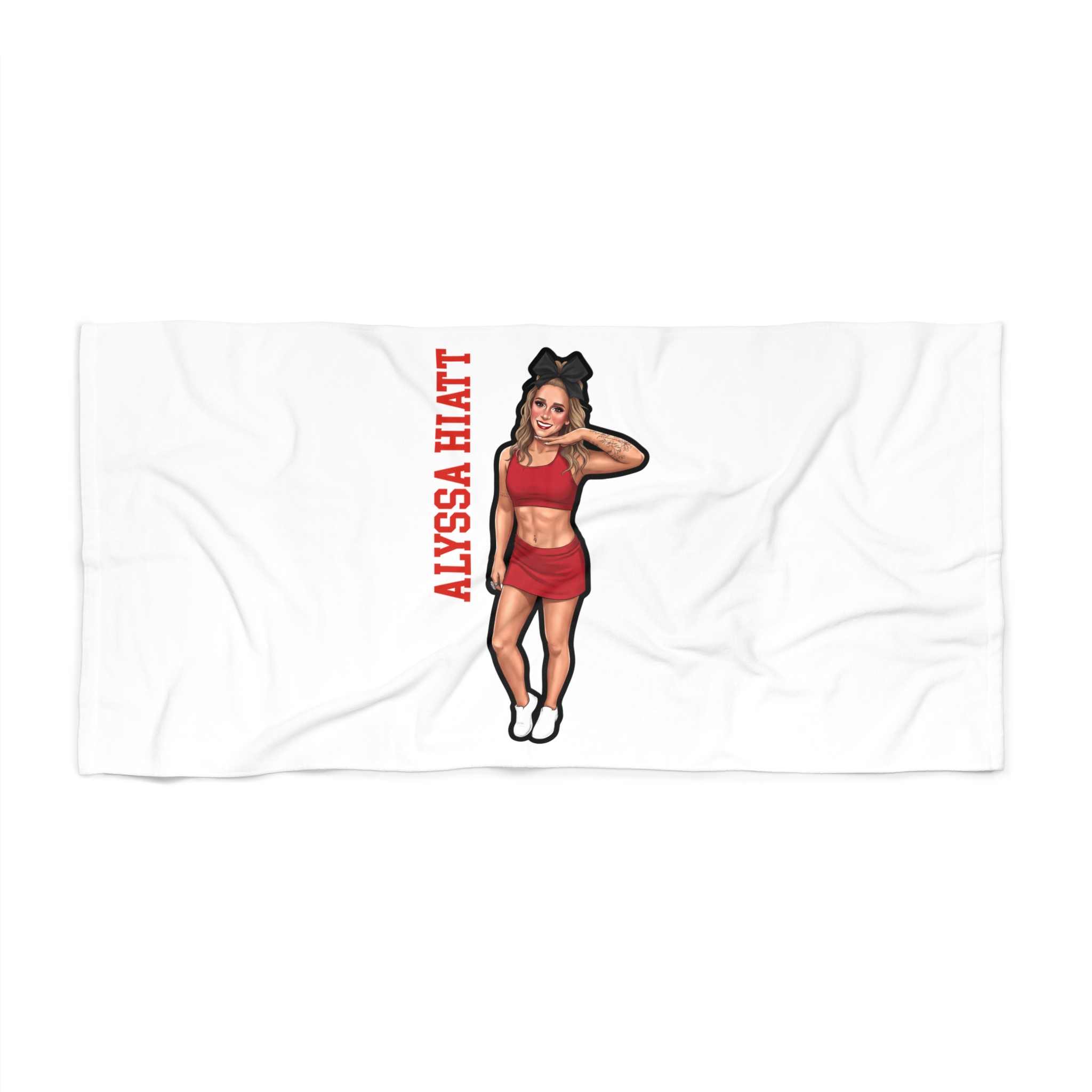 Beach Towel — character_name_vertical in Classic