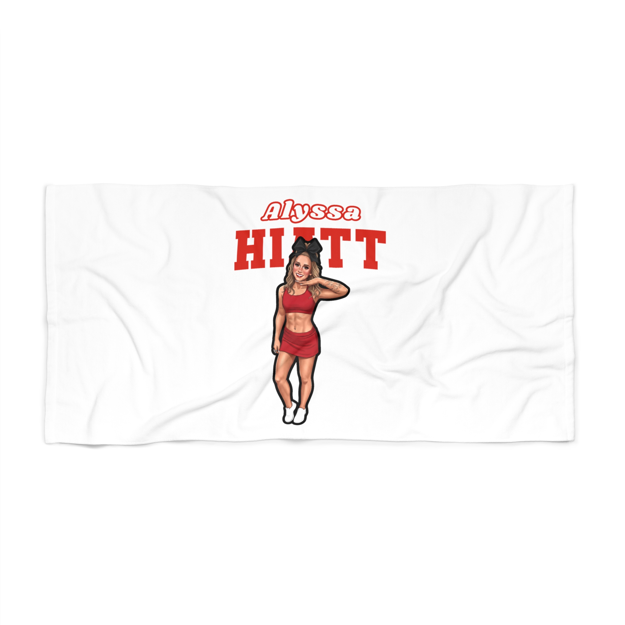 Beach Towel — character_name_arch in Classic