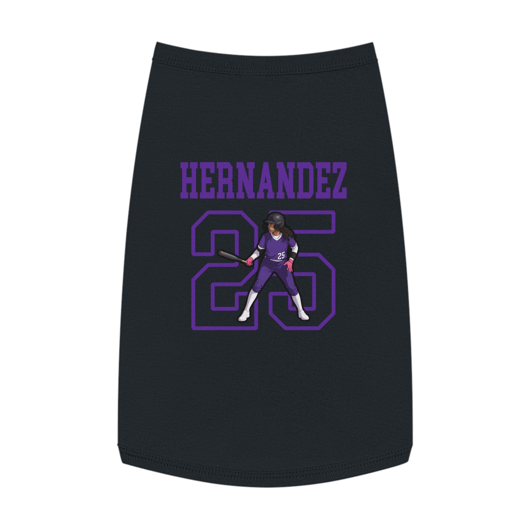 Pet Tank Top — character_shirsey in Black