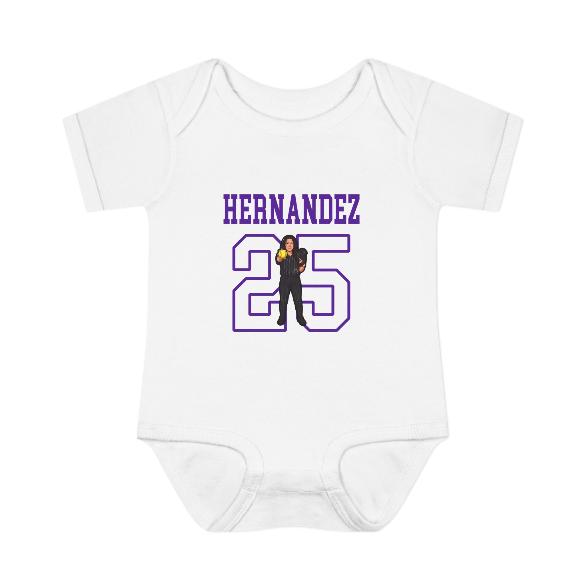 Baby Onesie — character_shirsey in White