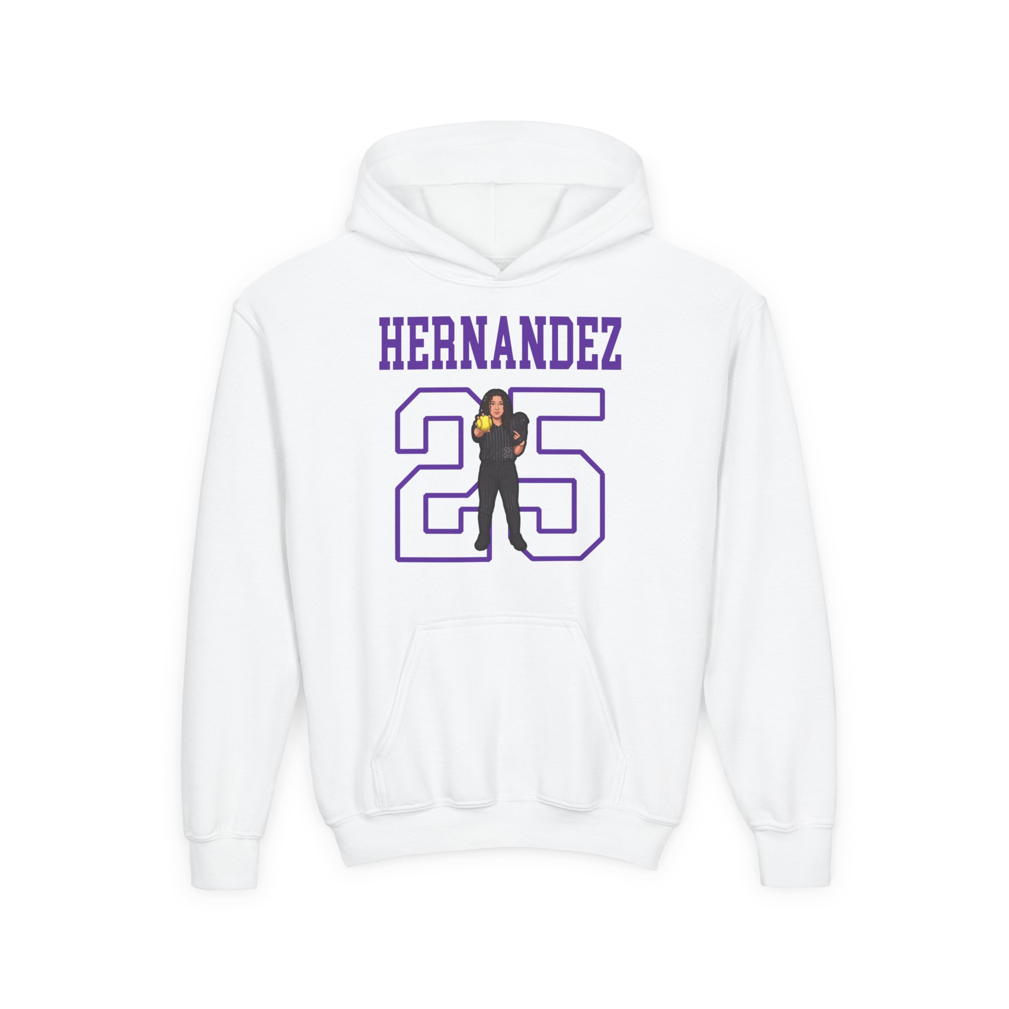 Youth Hoodie — character_shirsey in White