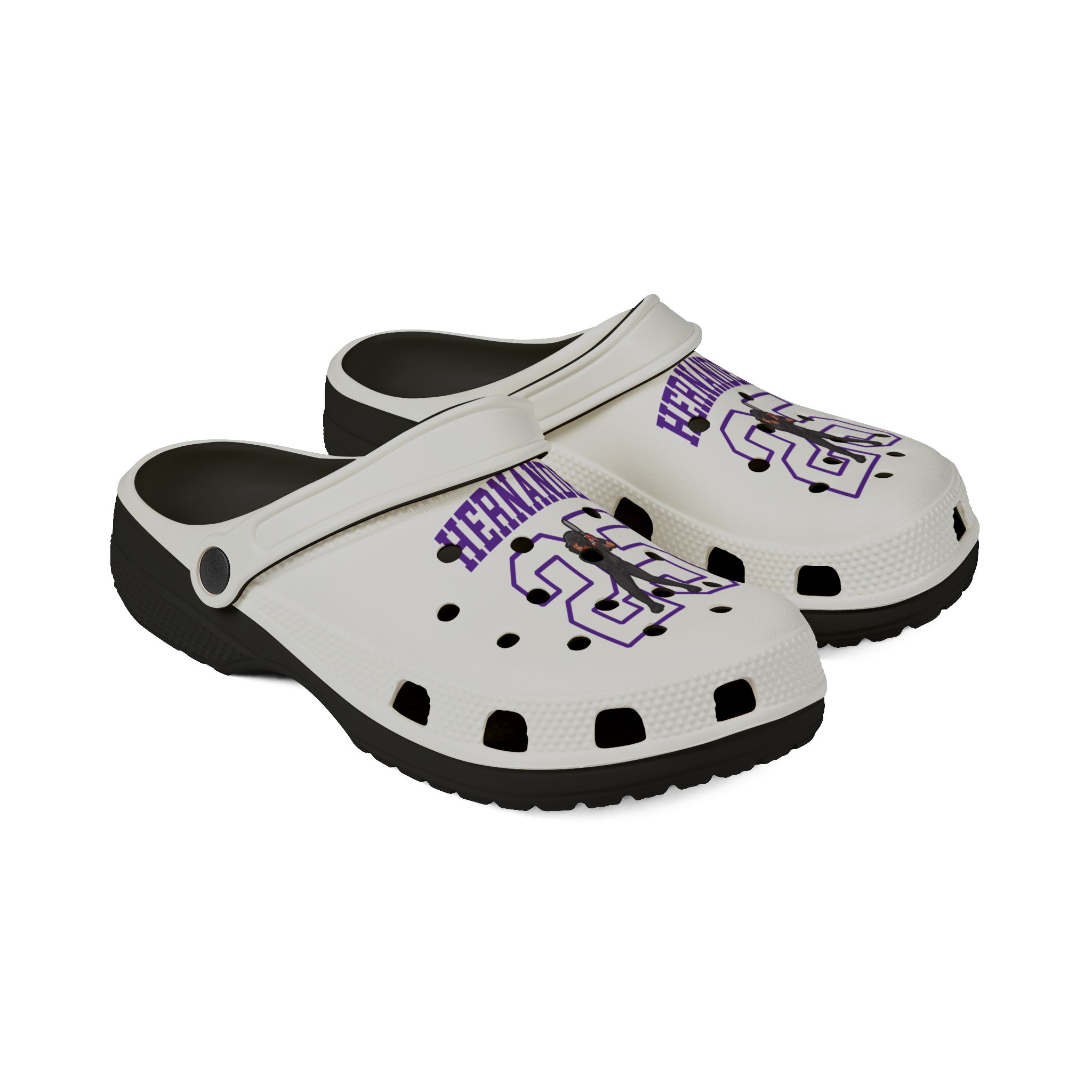 Rubber Clogs — character_shirsey in Black